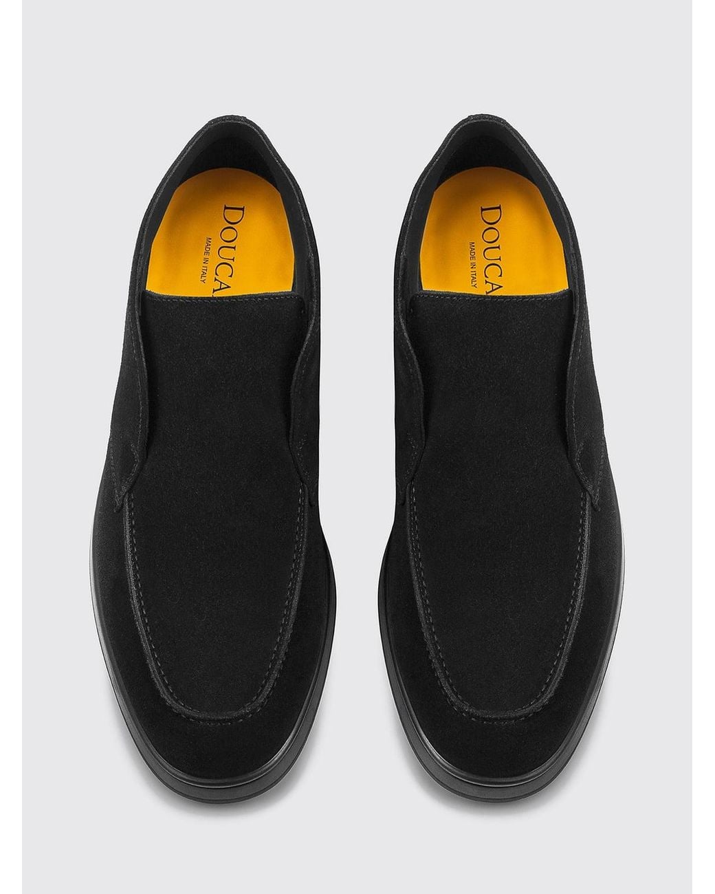 Doucal's White Suede Desert Boots for men