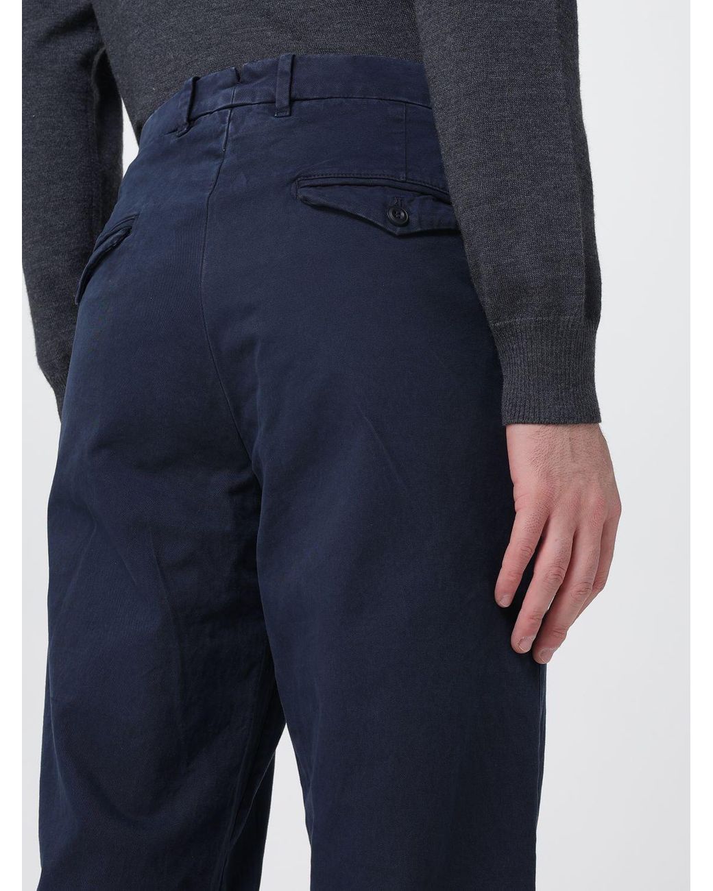 Mason's Blue Trousers for men