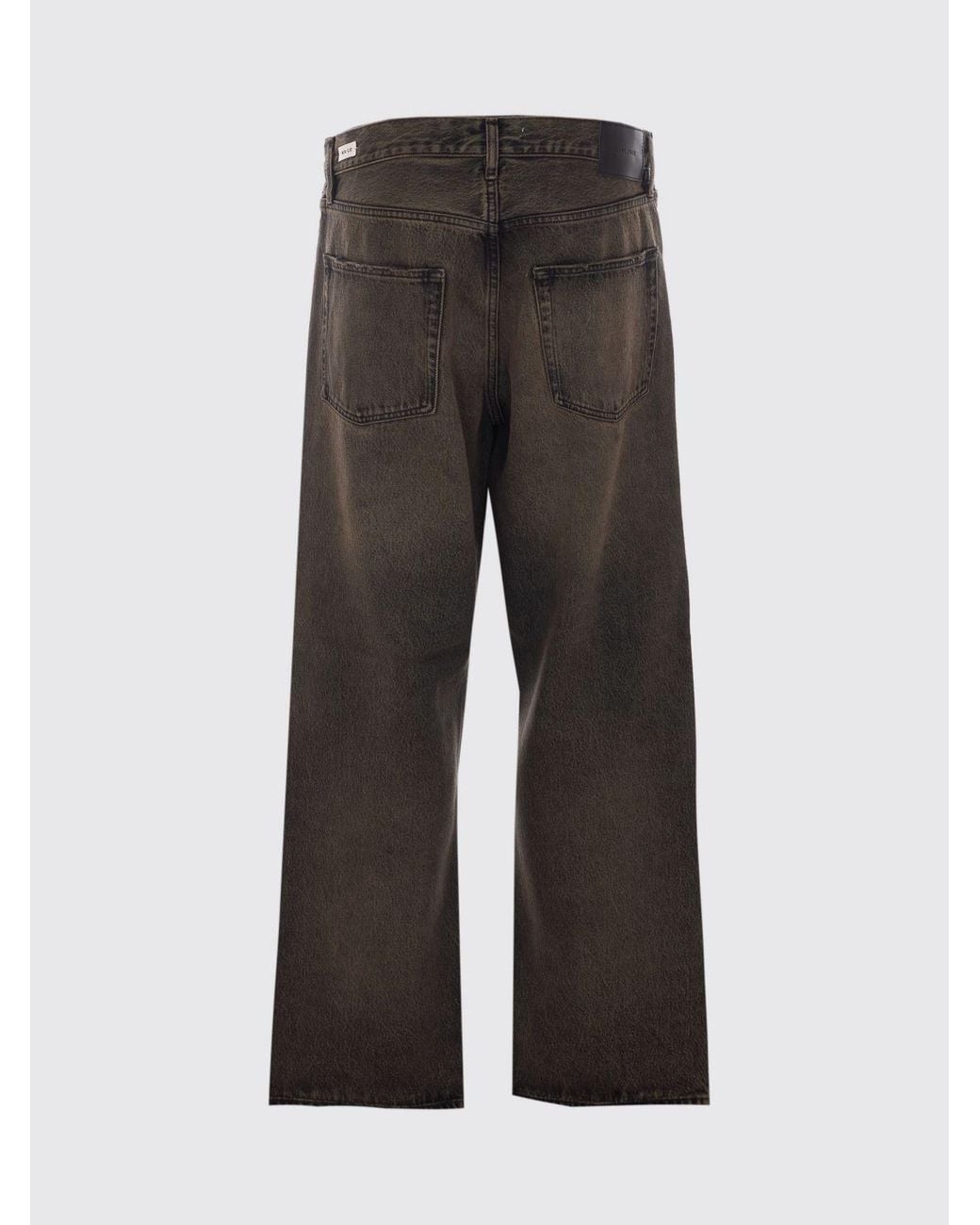 sunflower Black Mid-Rise Wide-Leg Jeans for men