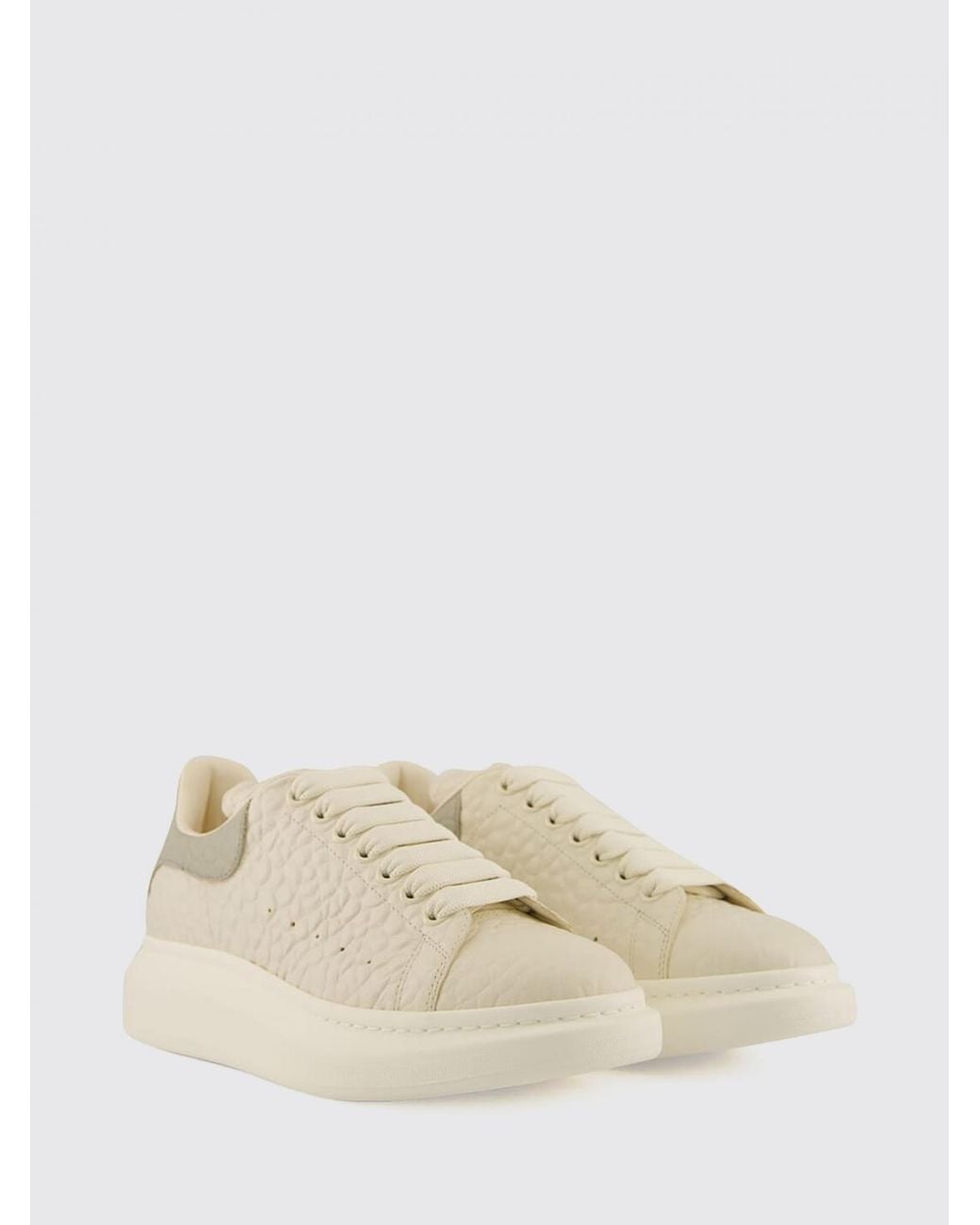 McQueen Natural Trainers for men
