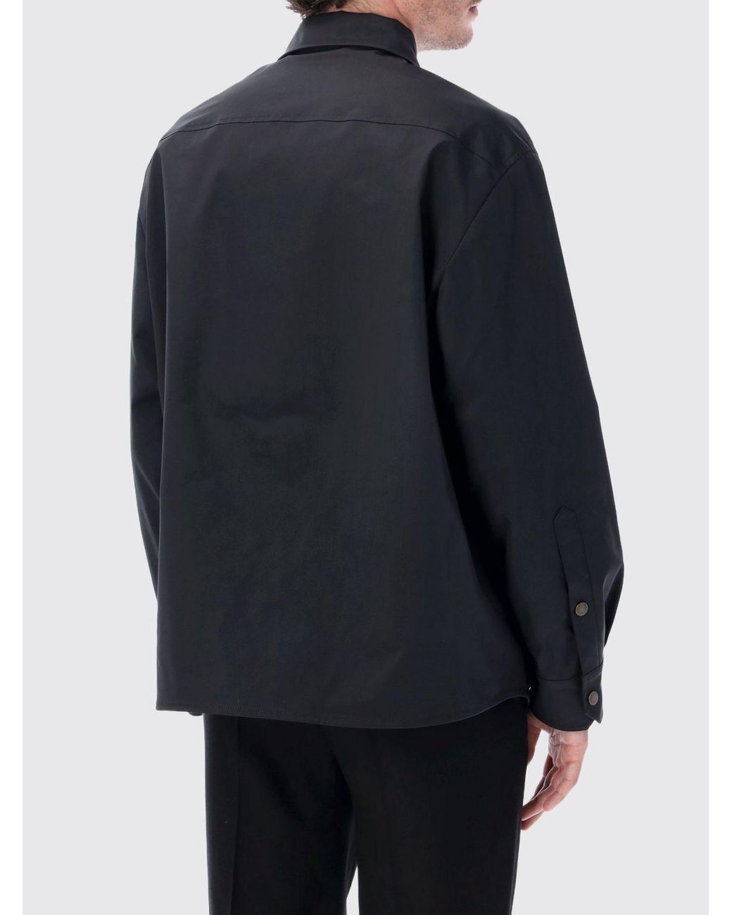 Valentino Blue Shirt Jacket for men