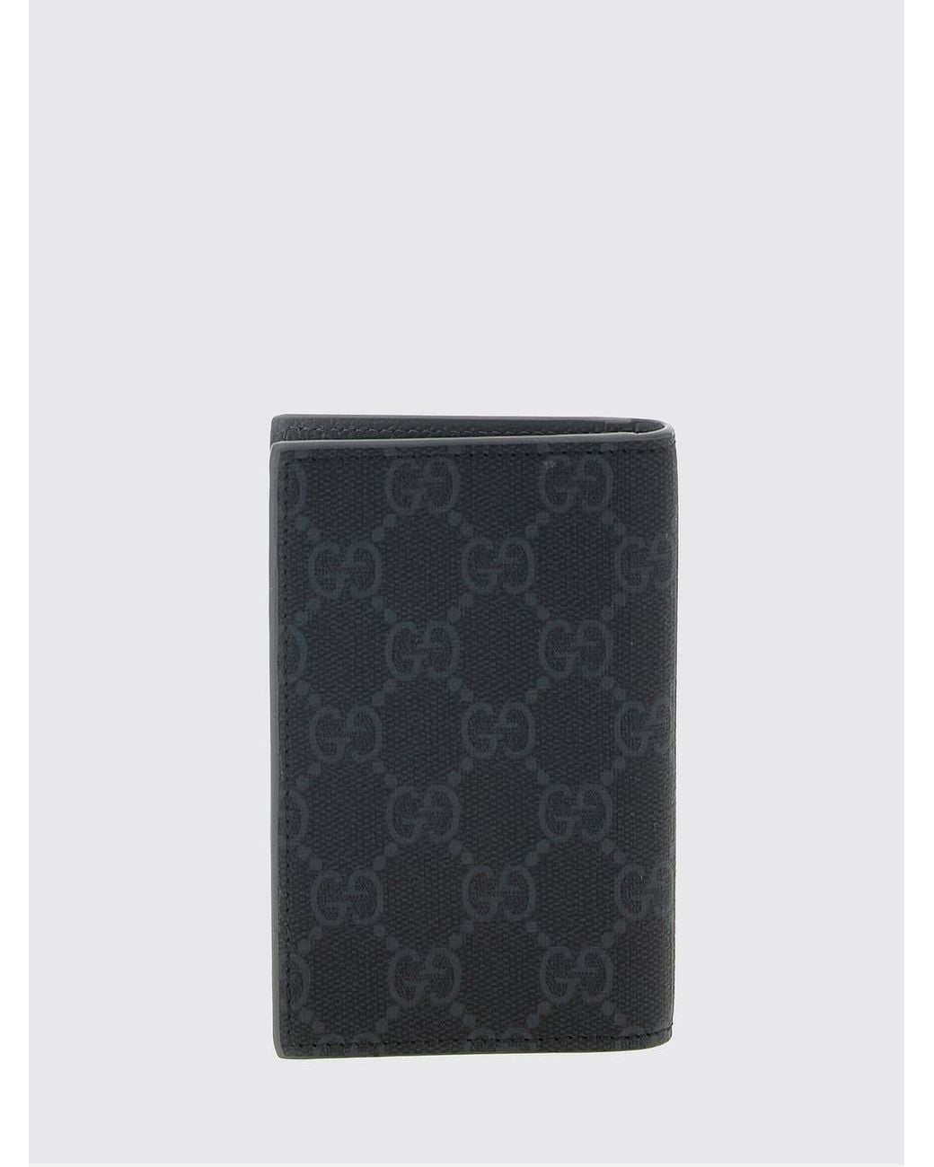 Gucci Black Bifold Card Holder for men
