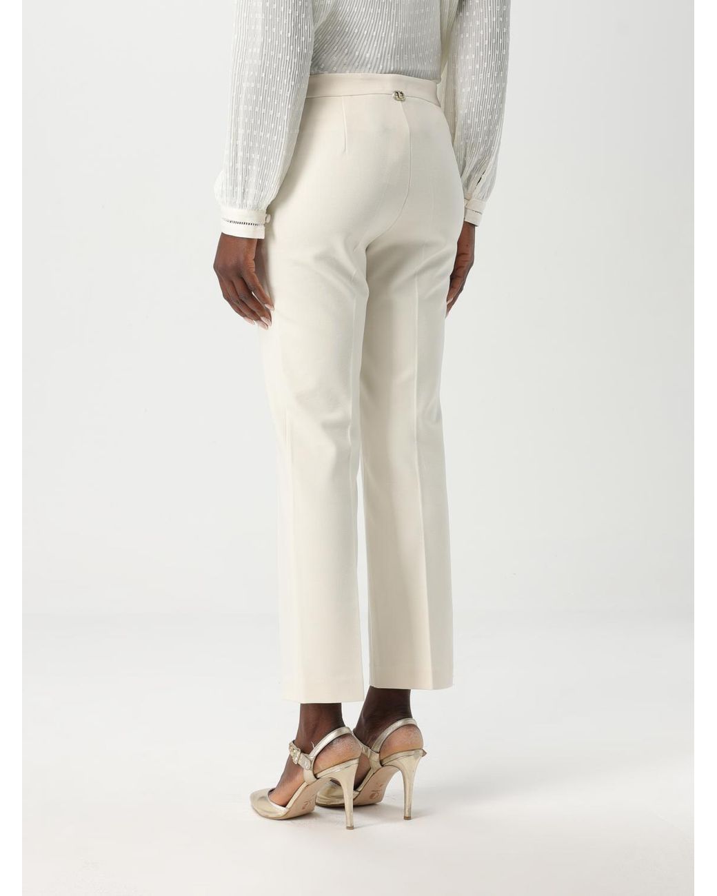 Twinset Natural Trousers