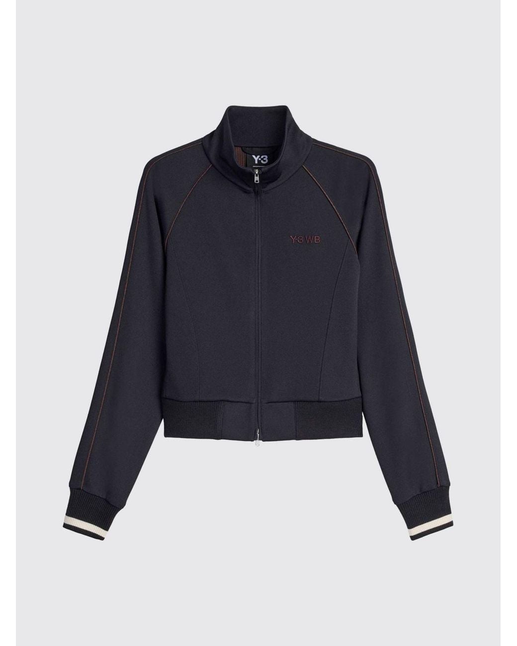Adidas Originals Blue X Wales Bonner Bomber Jacket With High Neck And Zip Closure for men