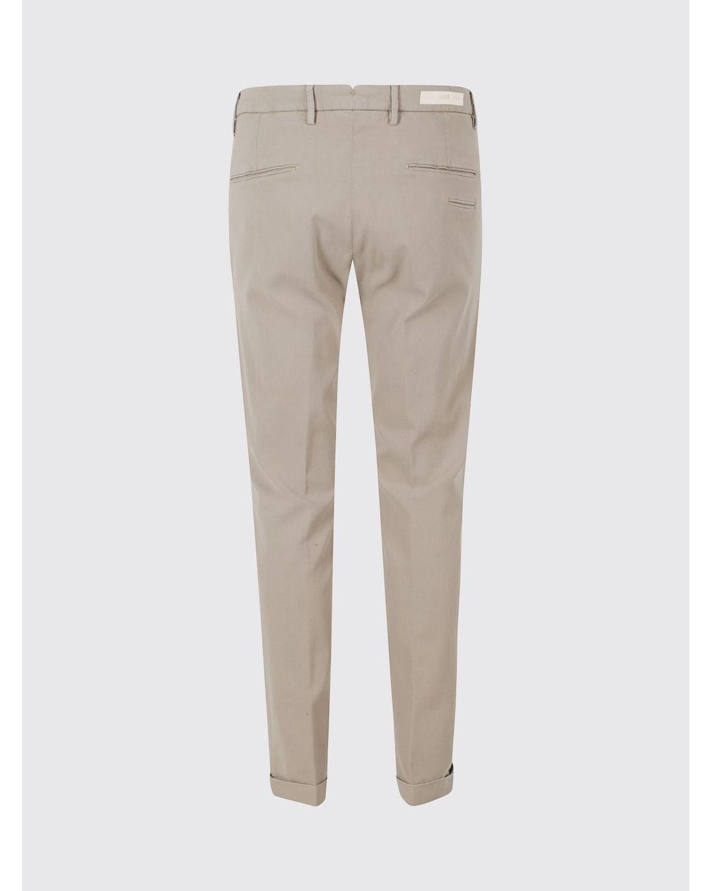 Briglia 1949 Natural Slim Fit Chino Trousers for men