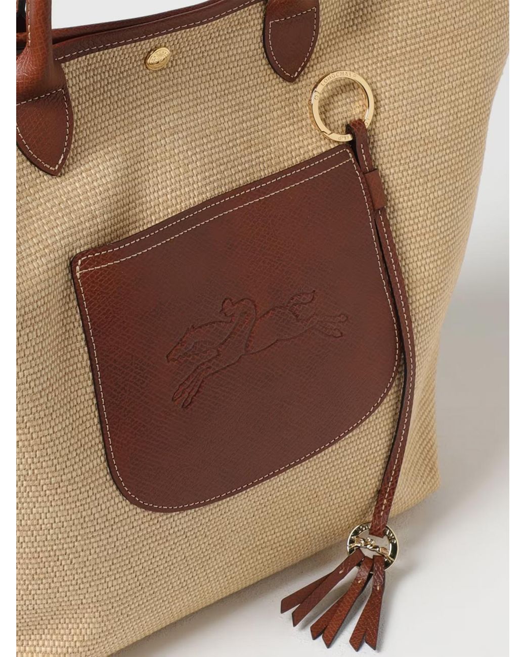 Bolso De Mano Mujer Longchamp de color Brown