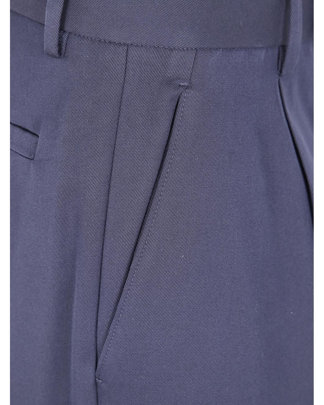 Zegna Blue Trousers for men