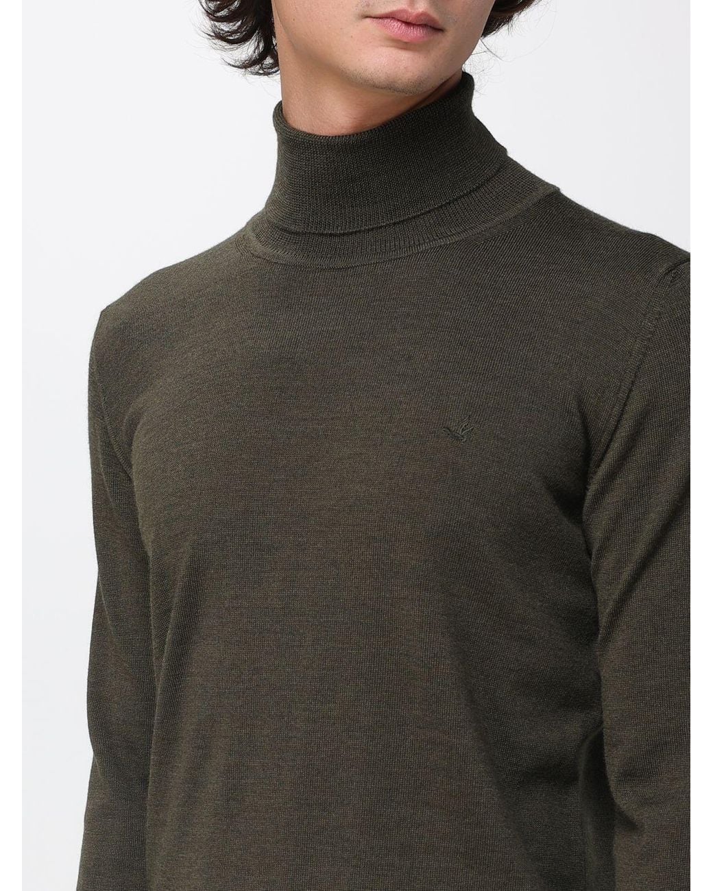 Maglia A Dolcevita di Brooksfield in Gray da Uomo