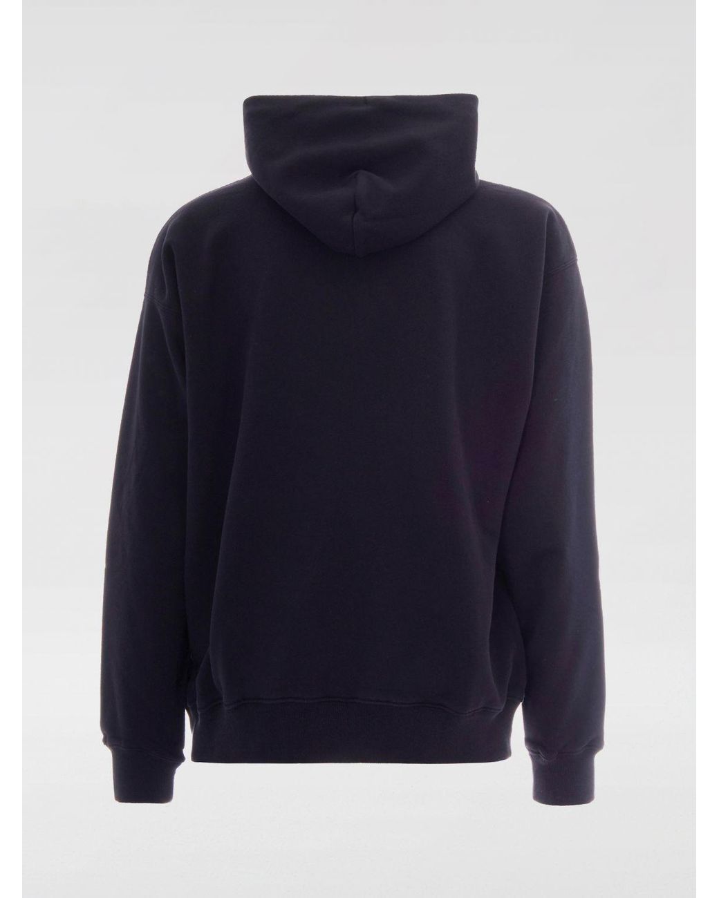 Off-White c/o Virgil Abloh Blue Cotton Hoodie for men