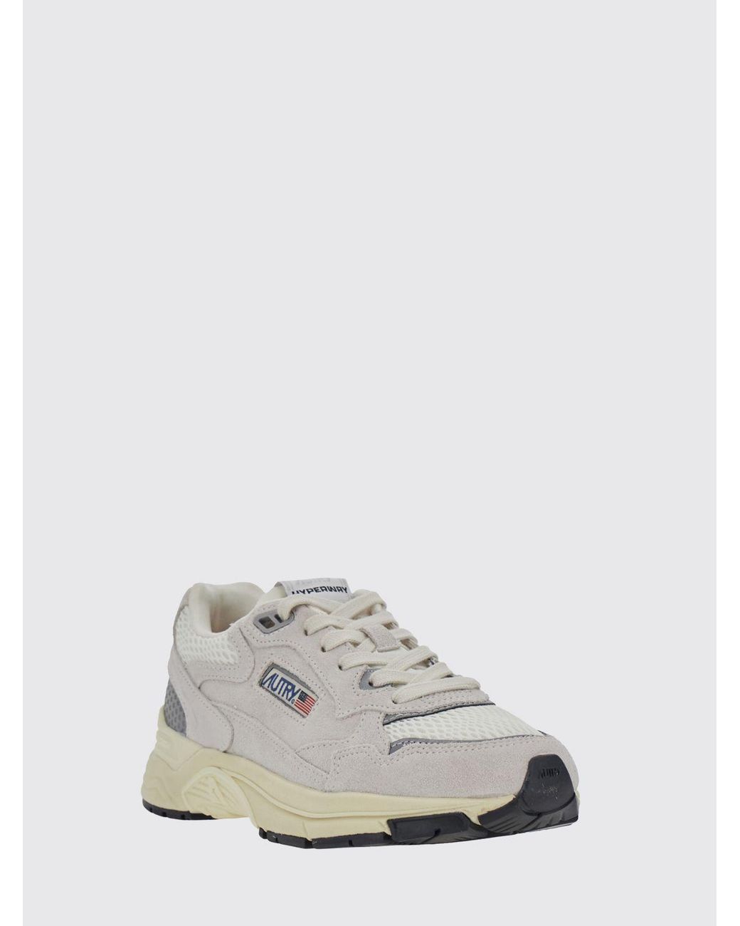 Autry White Hyperway Low-Top Trainers