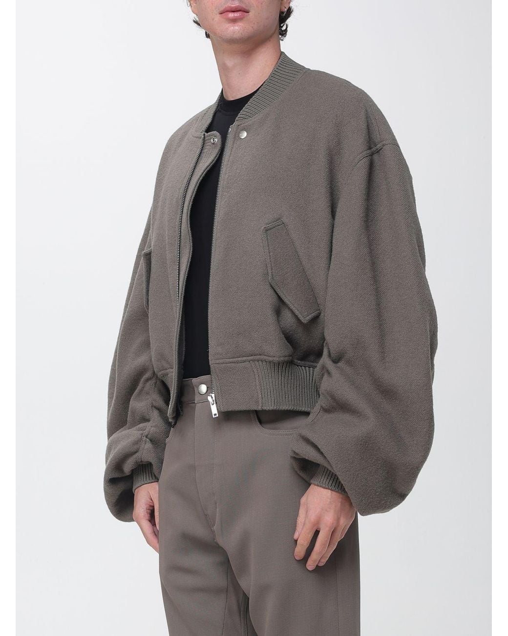 Rick Owens Gray Jacket for men