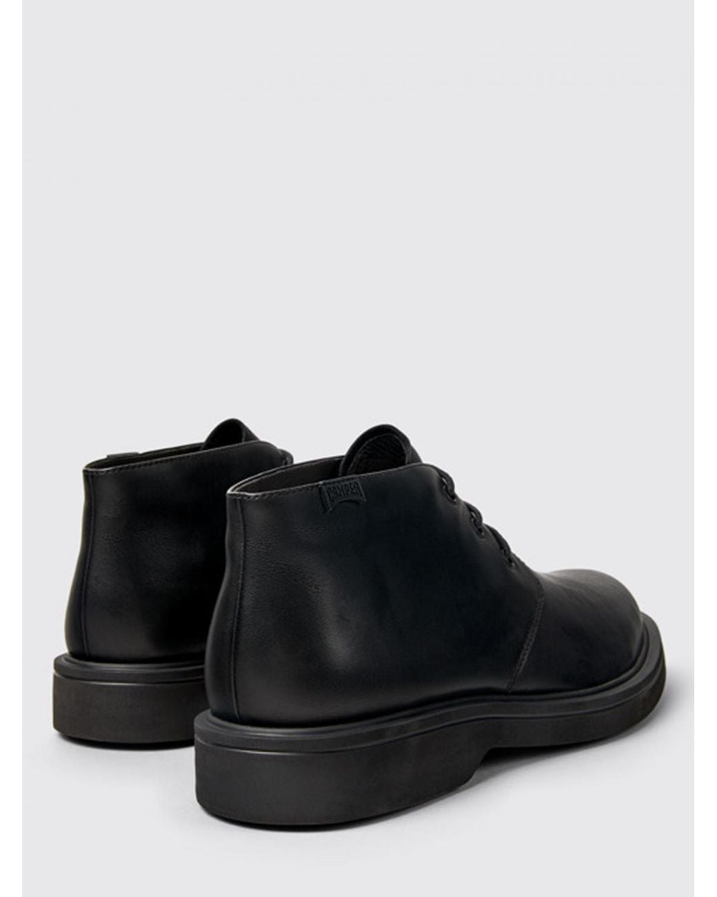 Camper Black Brogue Shoes for men