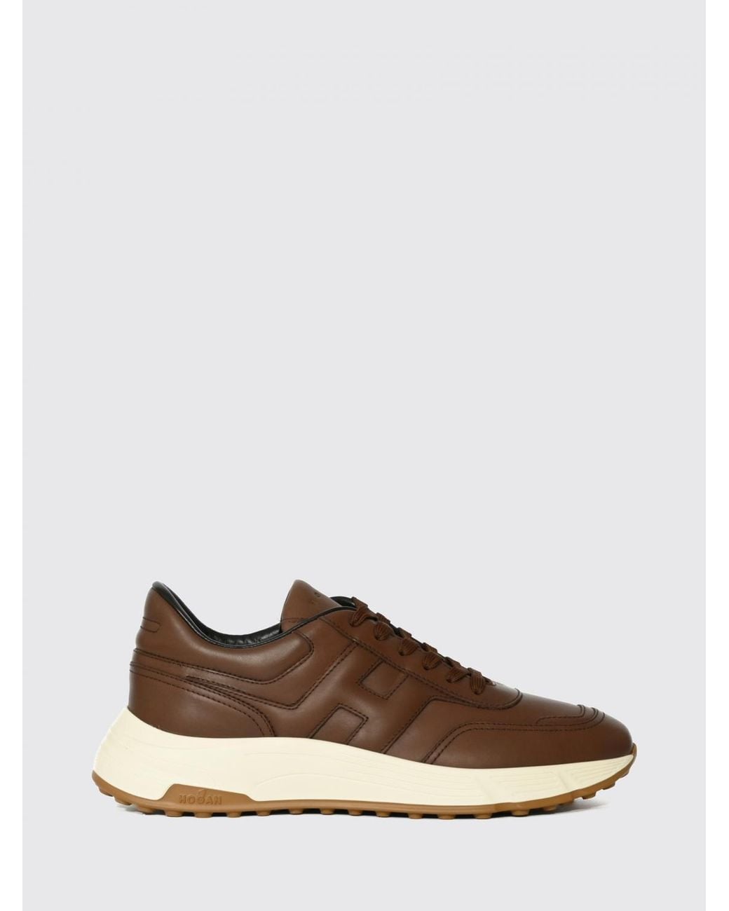Hogan Brown Hyperlight Low-Top Sneakers for men