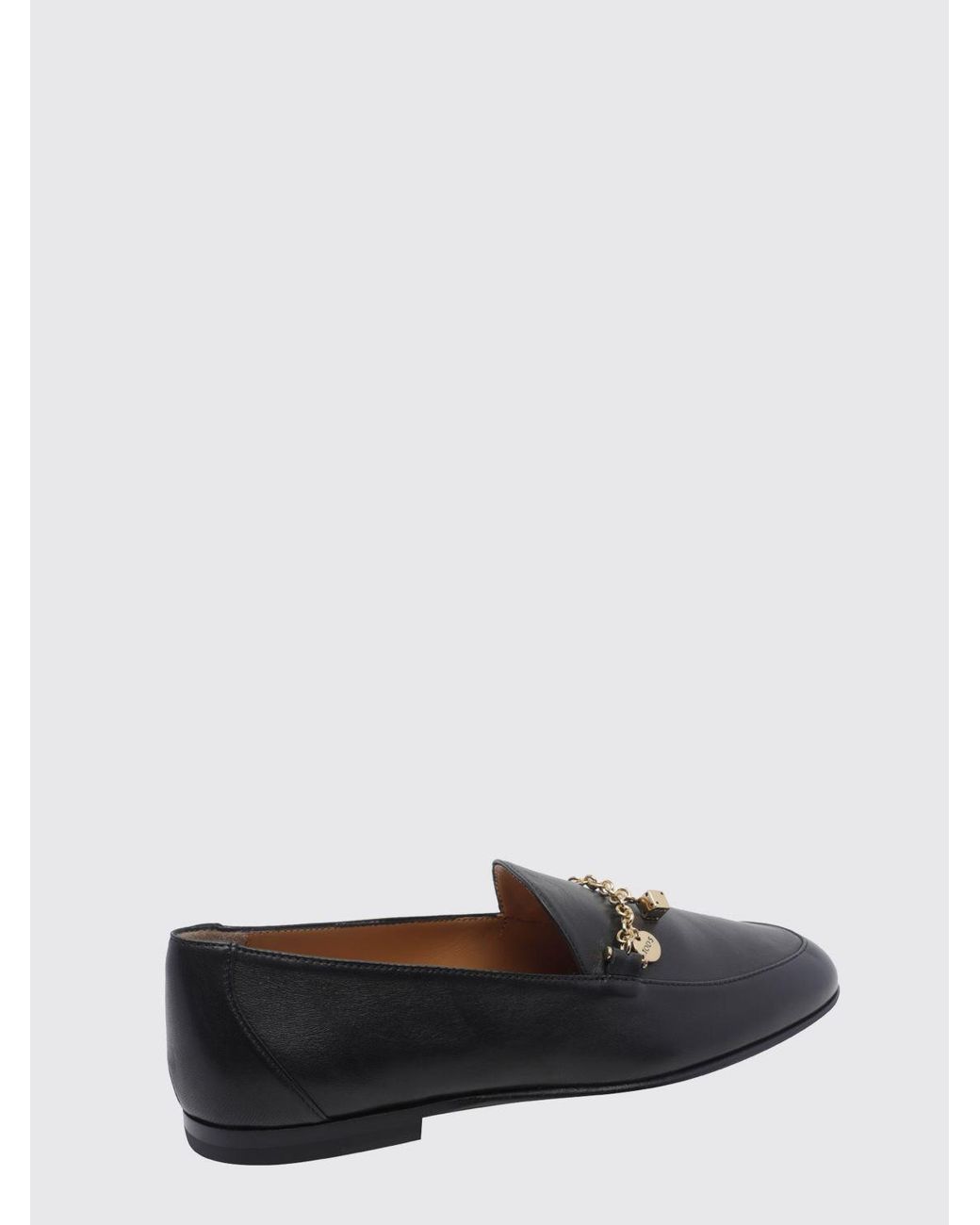 Tod's White Smooth Calfskin Loafers With Metal Mesh Charm