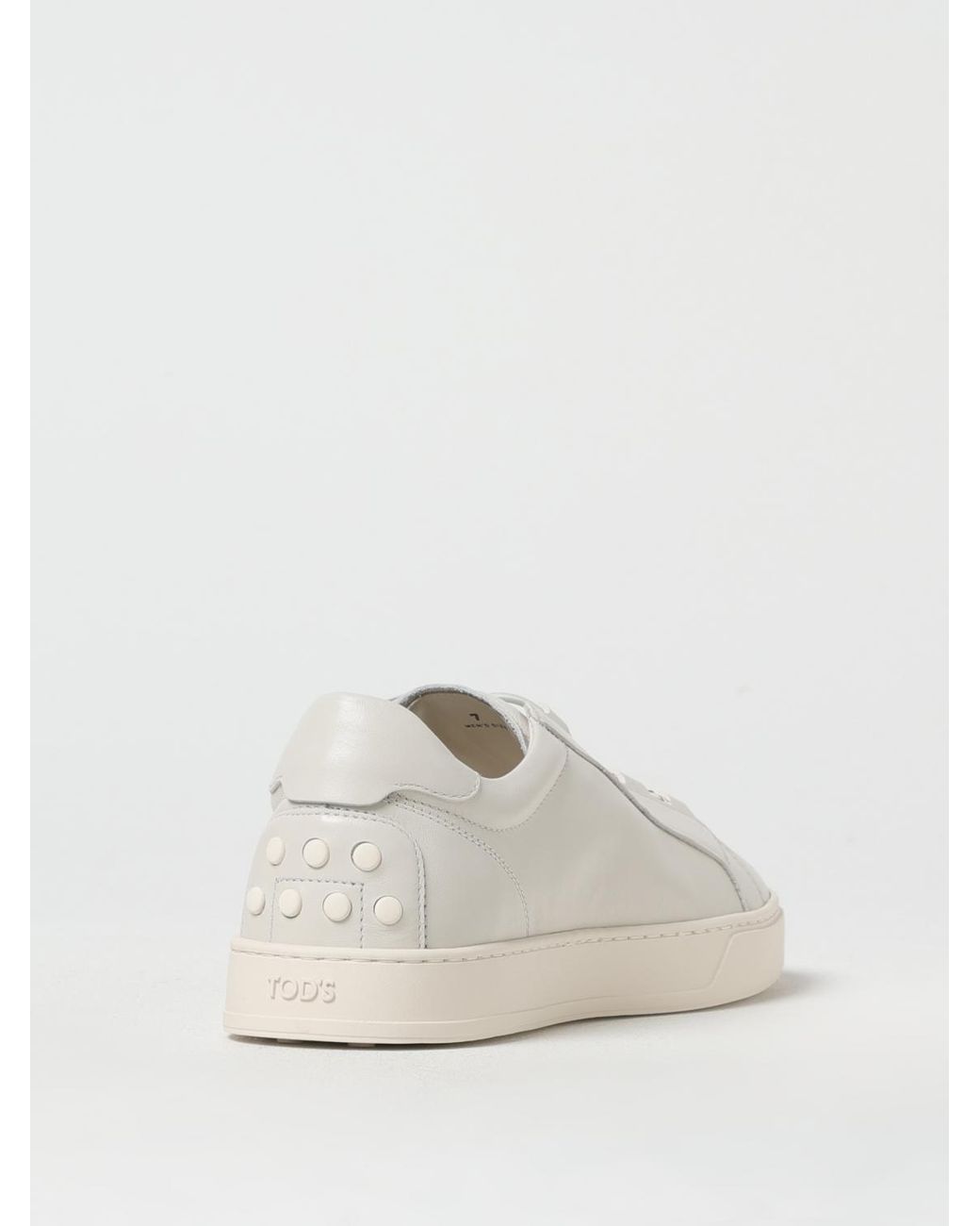 Tod's Natural Leather Sneakers for men