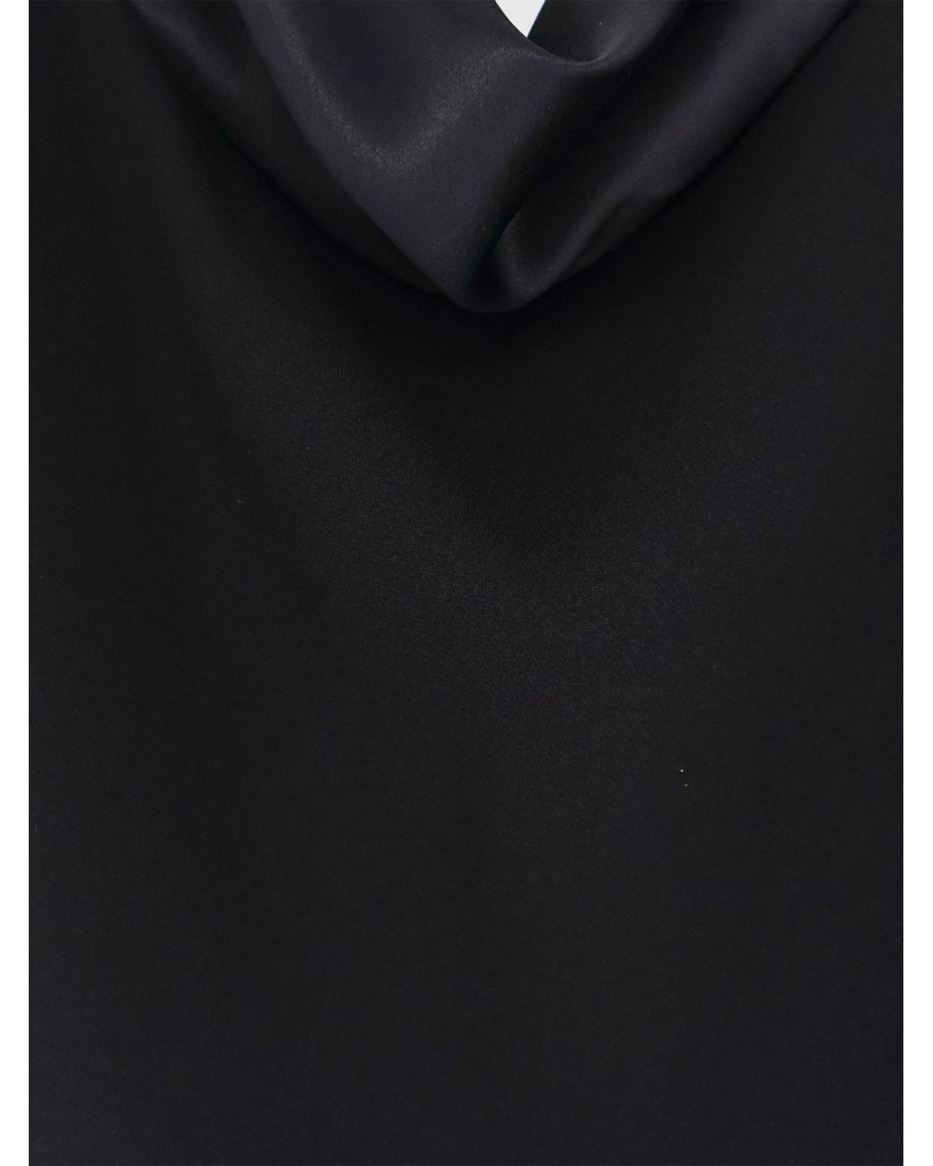 Max Mara Black Long Polyester Dress