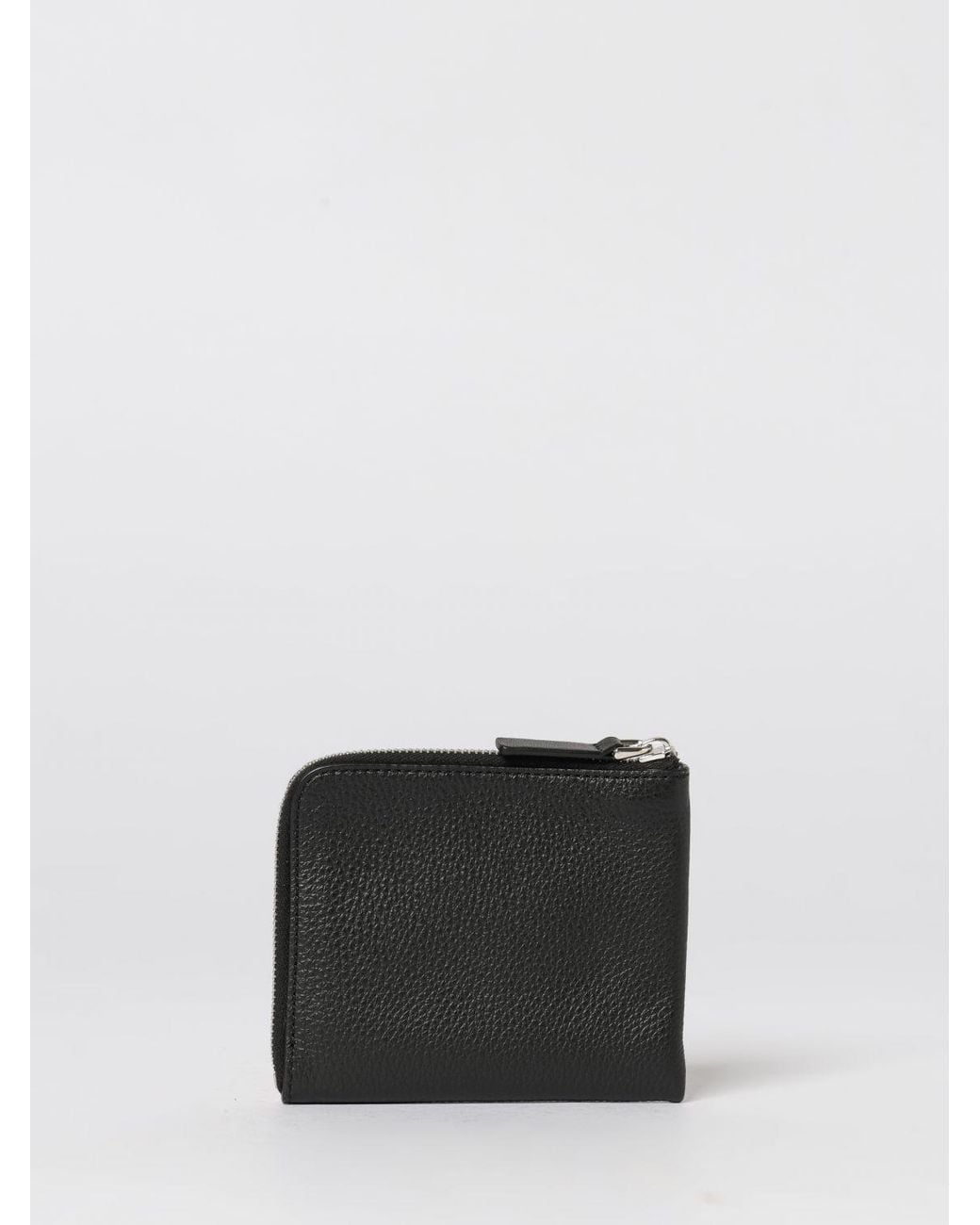 Marni Black Leather Wallet With Logo for men
