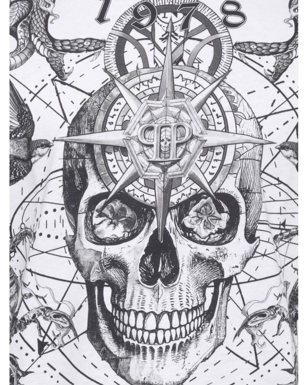 Philipp Plein White T-Shirt for men