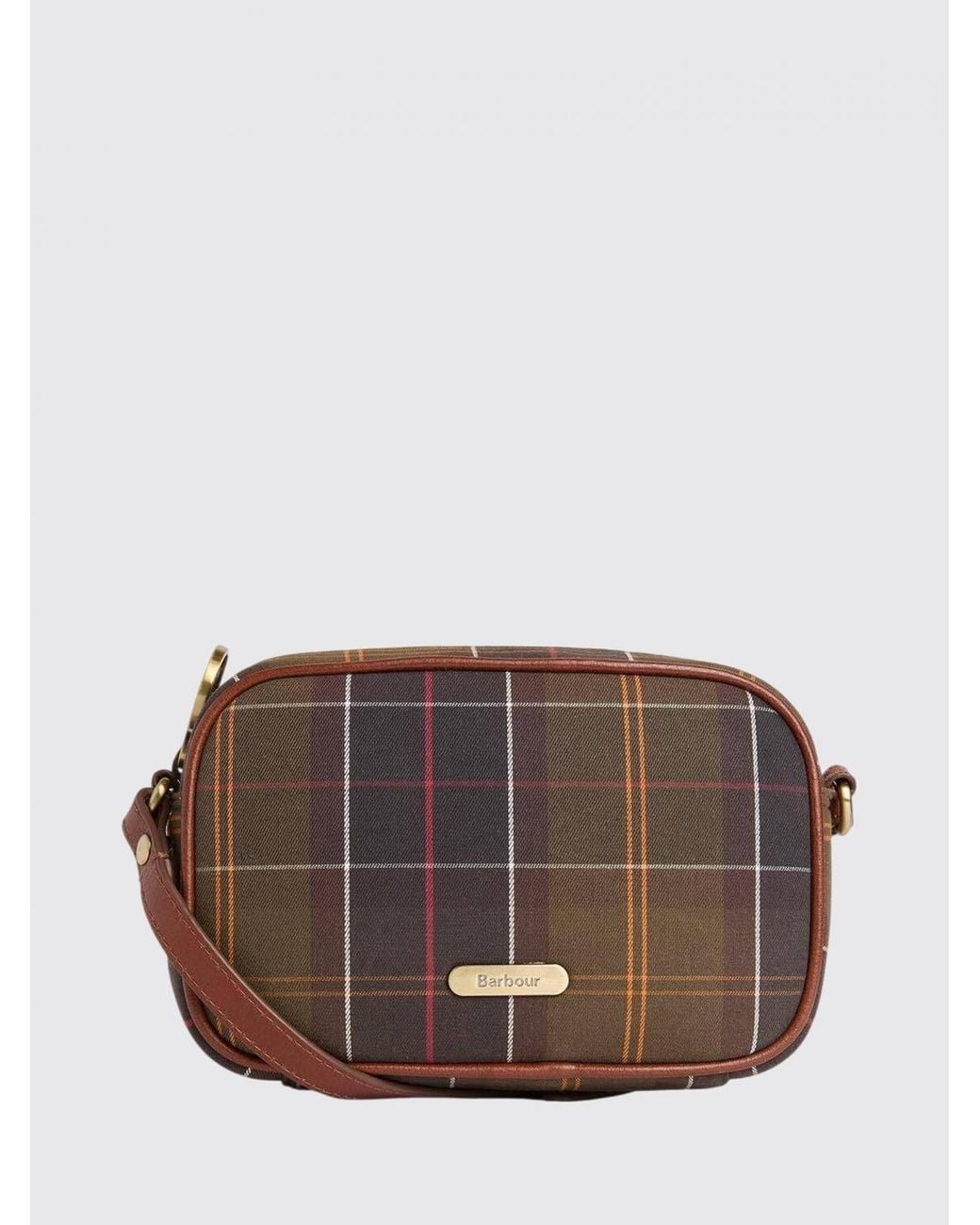 Barbour Brown Mini Crossbody Bag for men