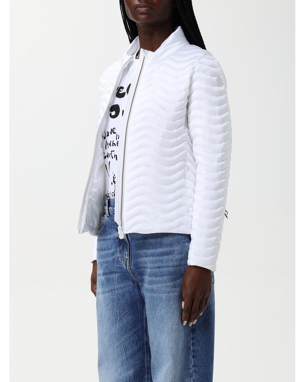 Save The Duck White Jacket