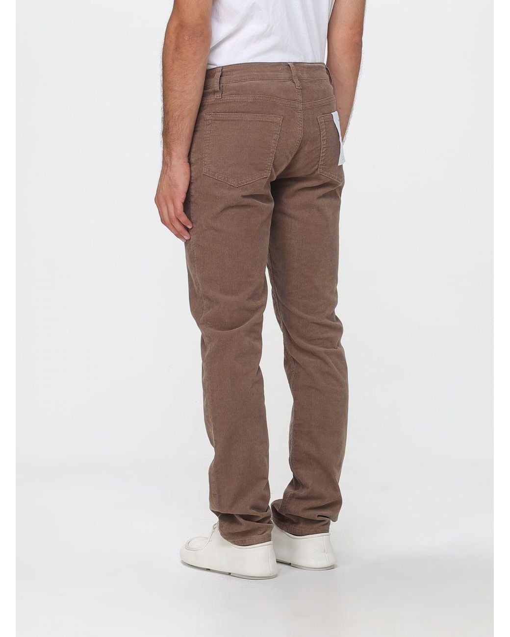 FRAME Natural Five-Pocket Slim-Fit Corduroy Trousers for men
