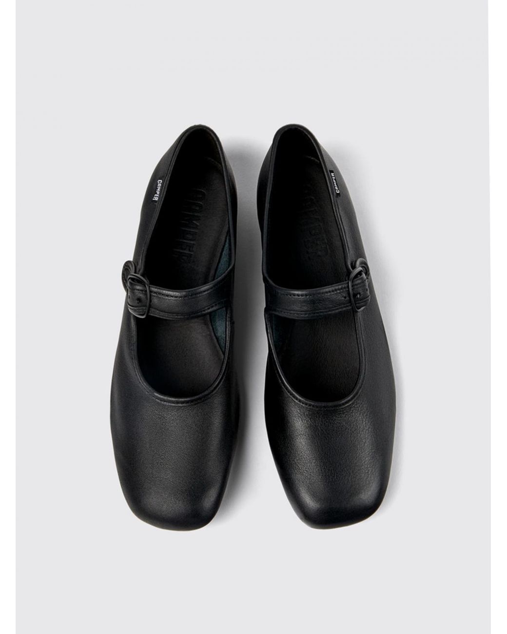 Camper Black Ballet Pumps