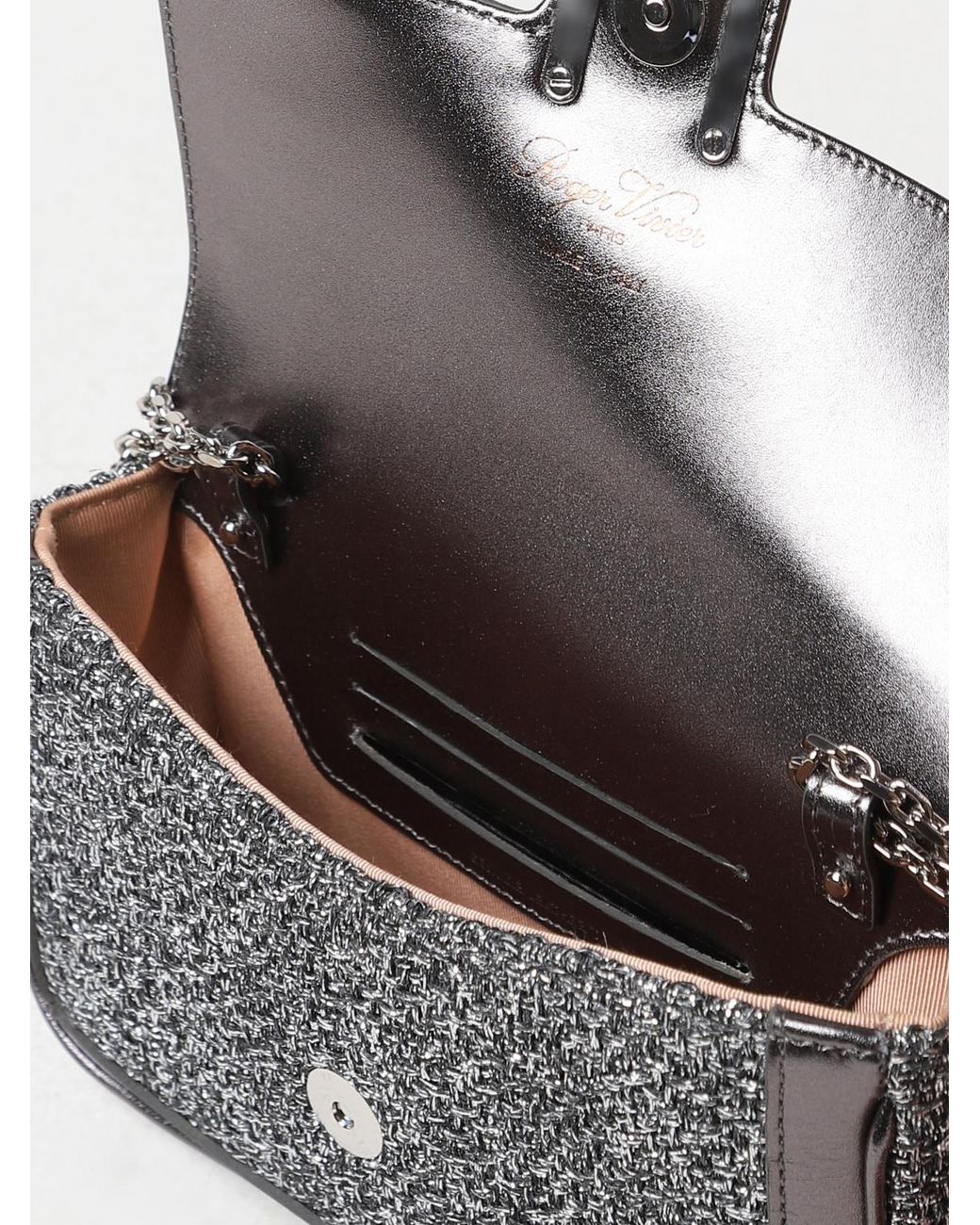 Roger Vivier Gray Shoulder Bag