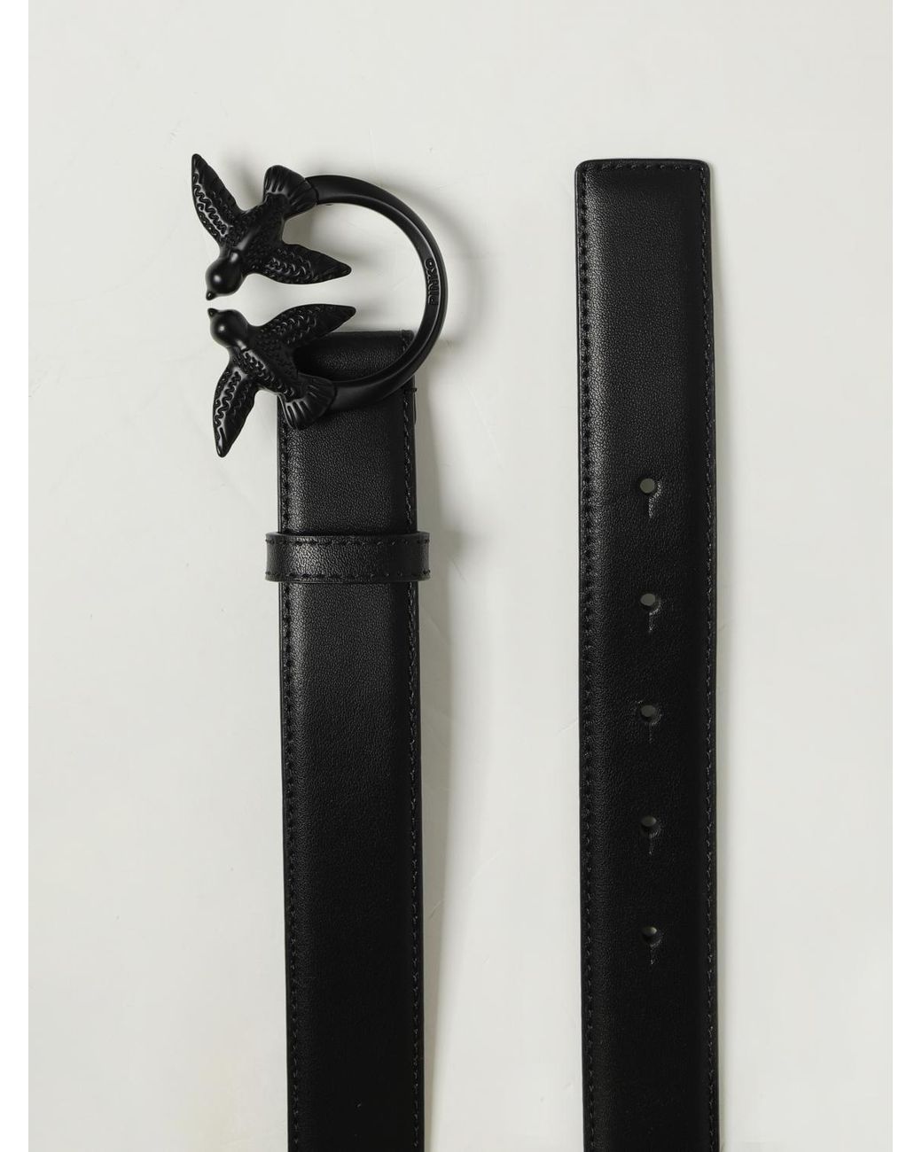 Pinko White Love Berry Belt