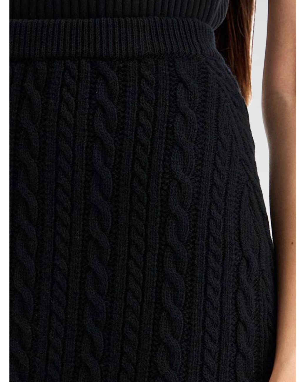 Alessandra Rich Black Skirt