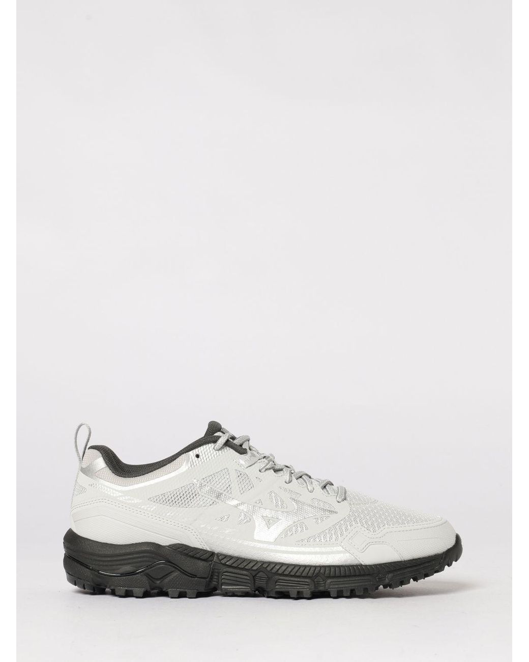 Mizuno White Wave Daichi Ls Mesh And Rubber Sneakers for men