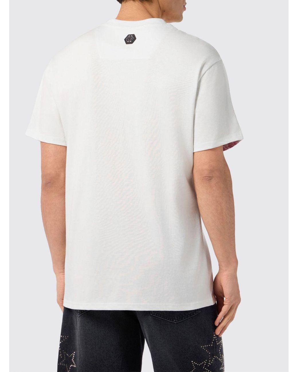 Philipp Plein Pink T-Shirt for men
