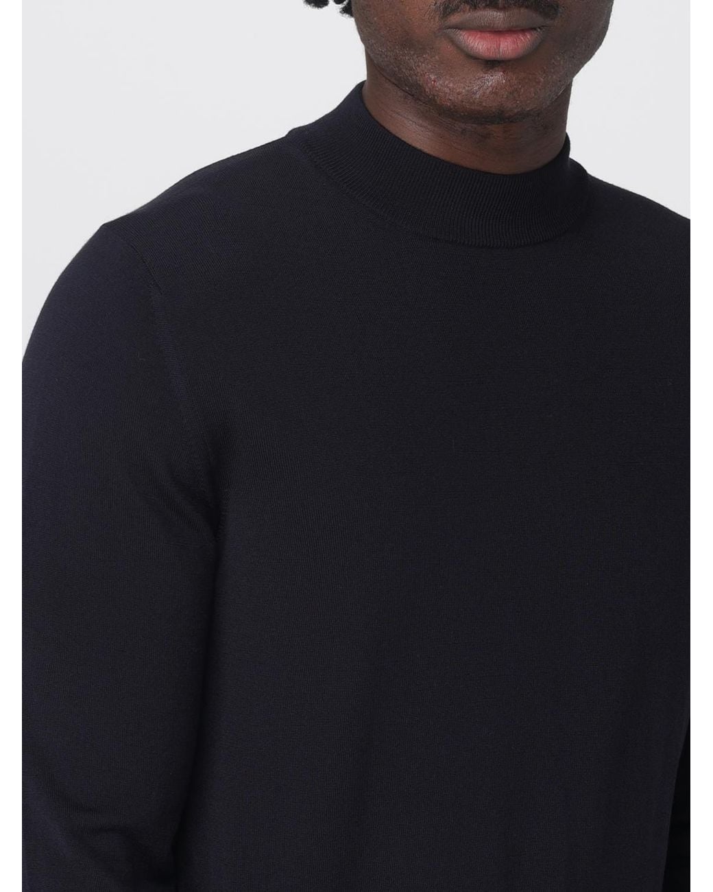 Zanone Blue Sweatshirt for men