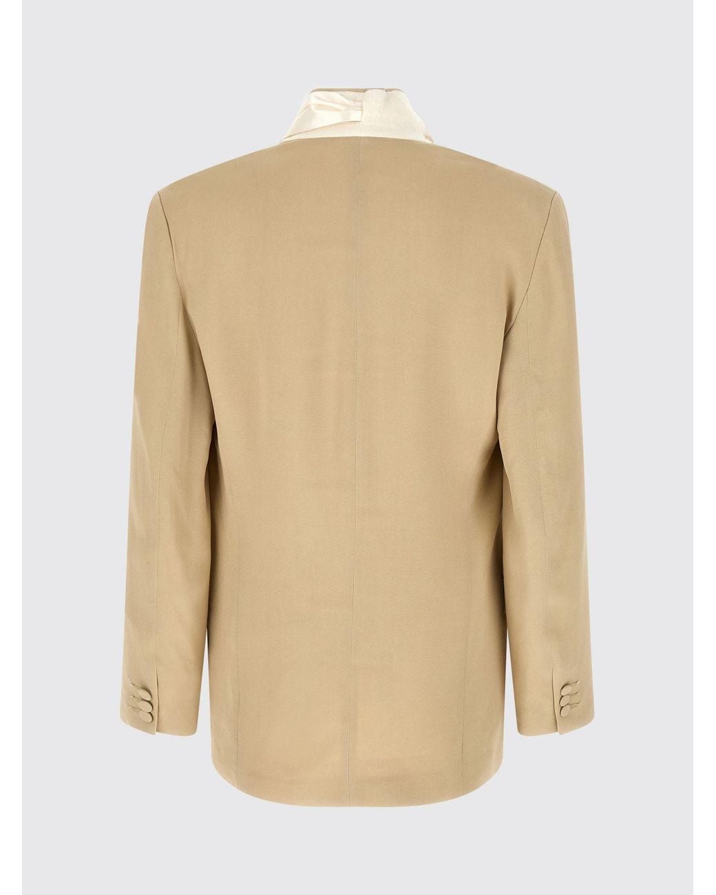 Magliano Natural Single-Breasted Viscose Blazer for men