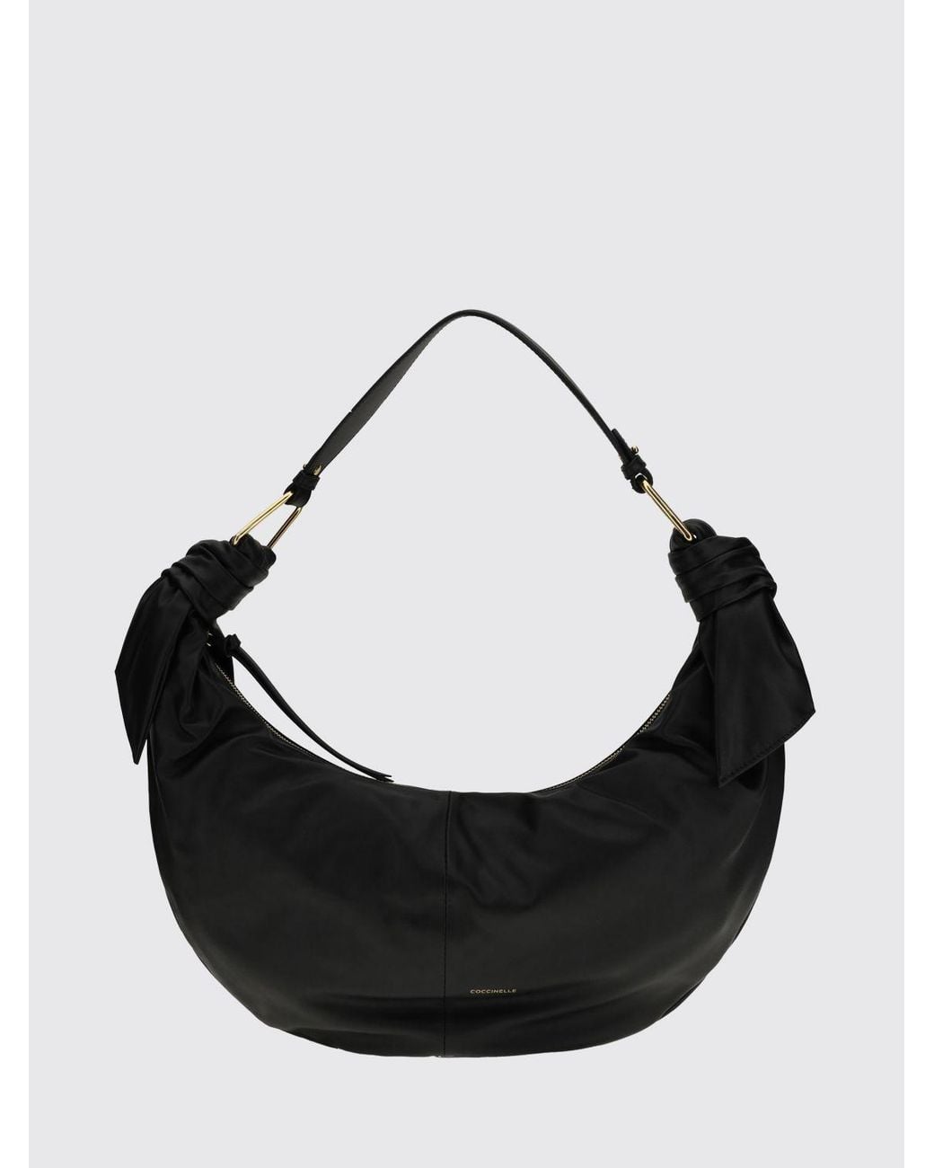 Coccinelle Black Leather Furoshiki