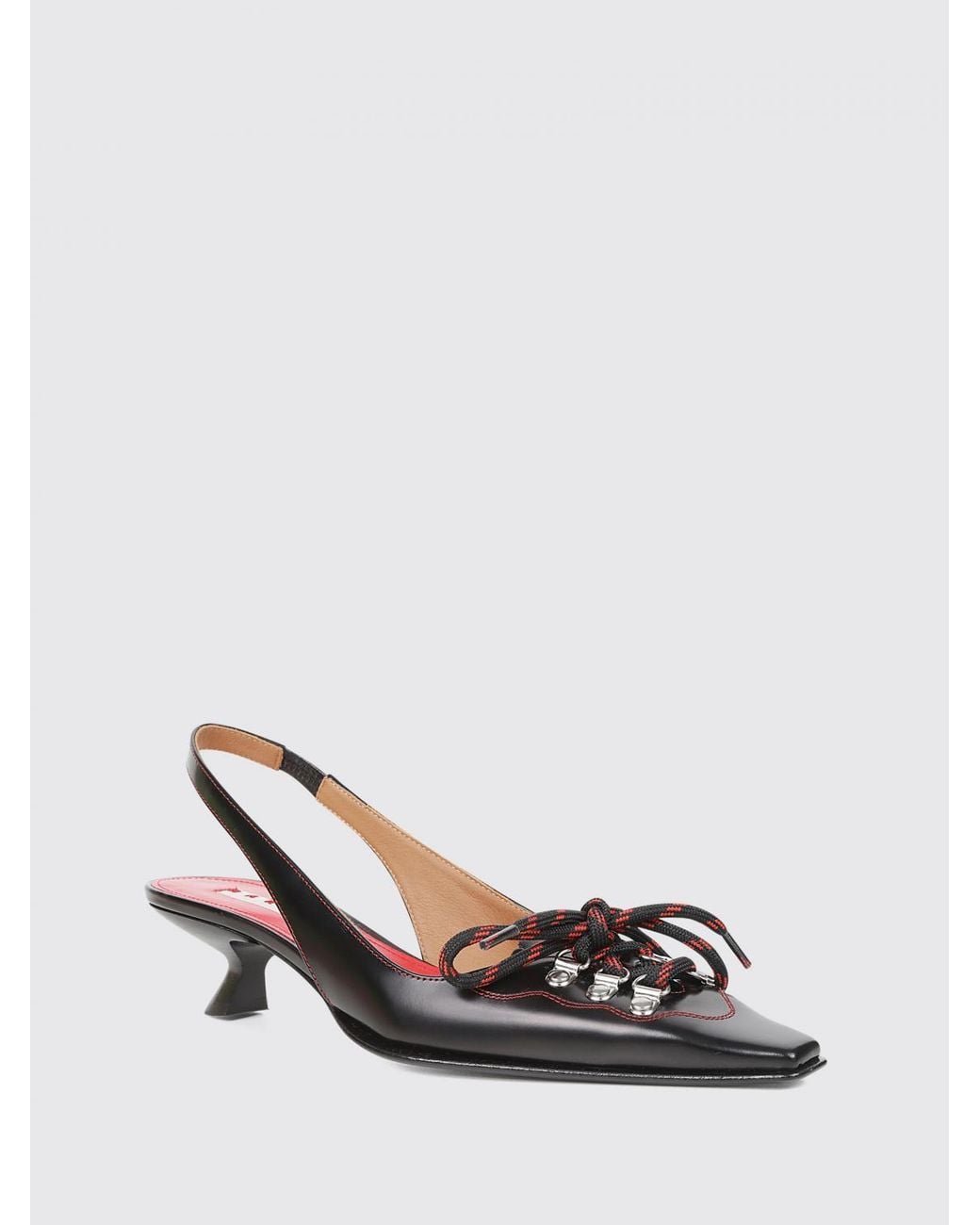 Marni Black High Heel Shoes