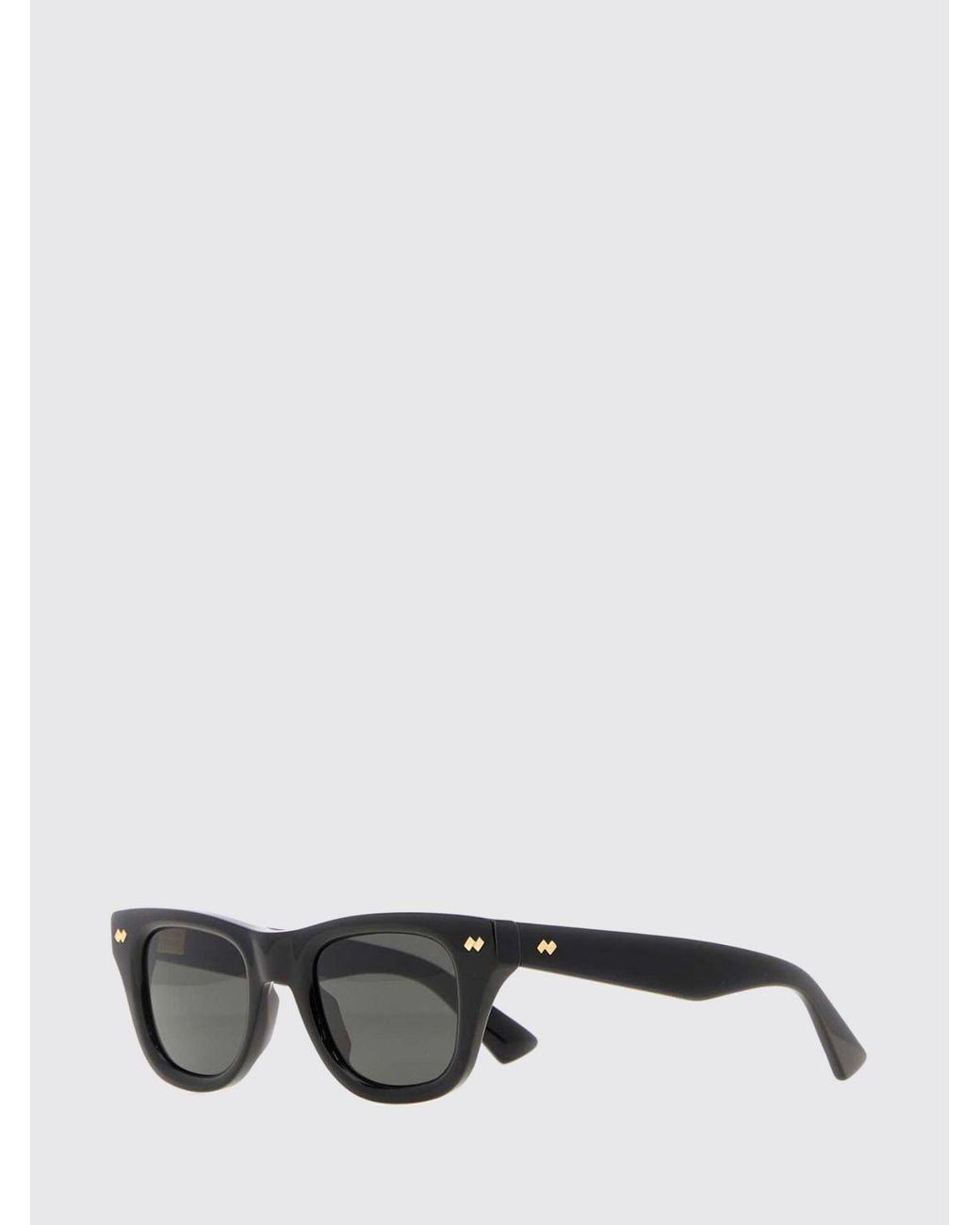 Bottega Veneta Gray Dizzy Rectangular Aviator Sunglasses
