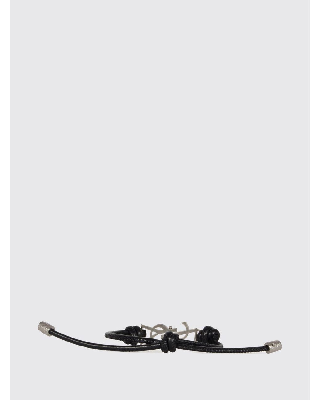 Bracciale Cassandre di Saint Laurent in White