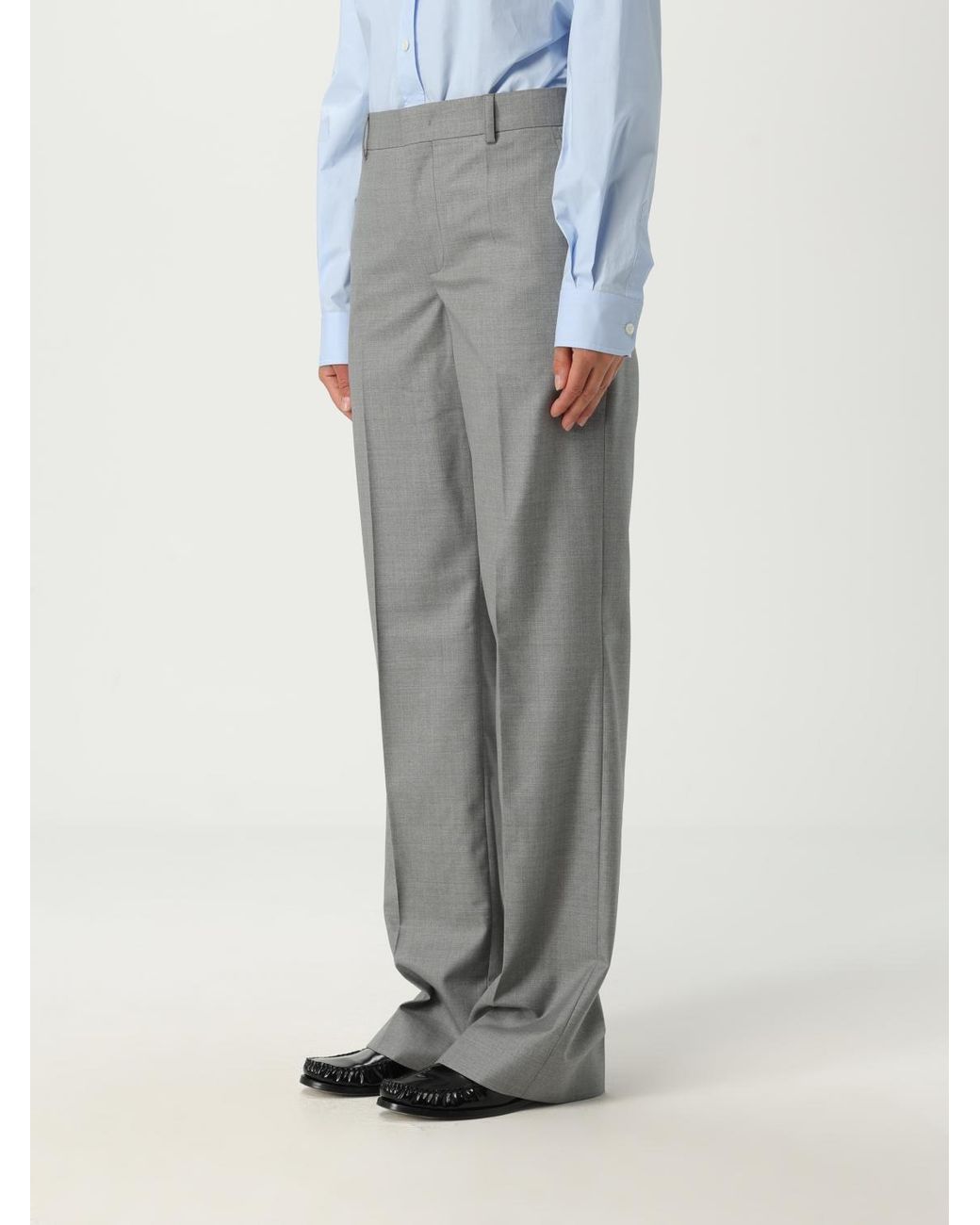 Moschino Couture Gray Trousers