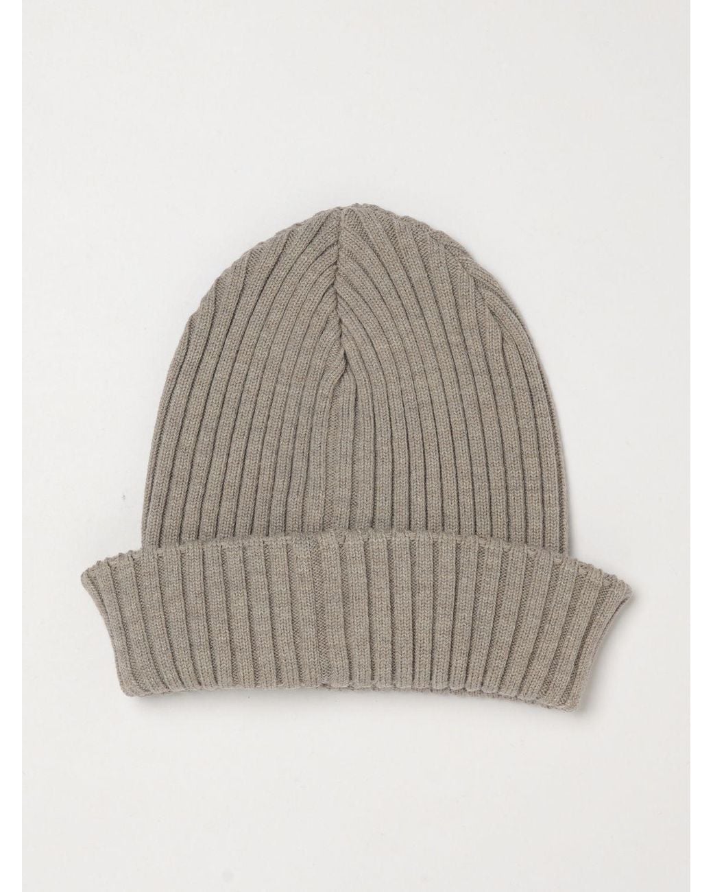 Paul & Shark Natural Paul &Amp Shark Solid Color Pure Wool Beanie Hat for men