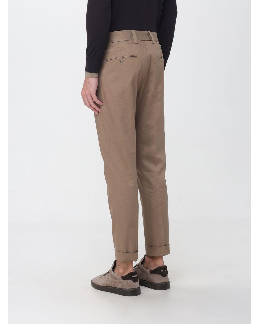 Paolo Pecora Gray Pants for men