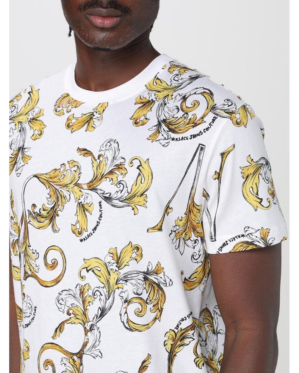 Versace Jeans Couture White T-Shirt for men
