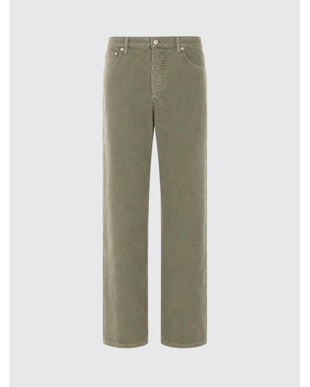Dondup Green Dakota Straight Fit Corduroy Jeans