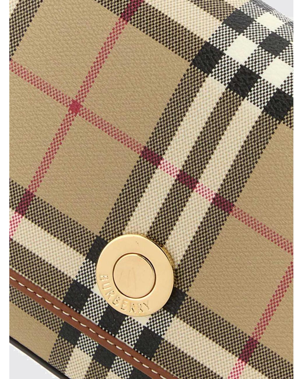 Burberry Natural Hampshire Crossbody Bag