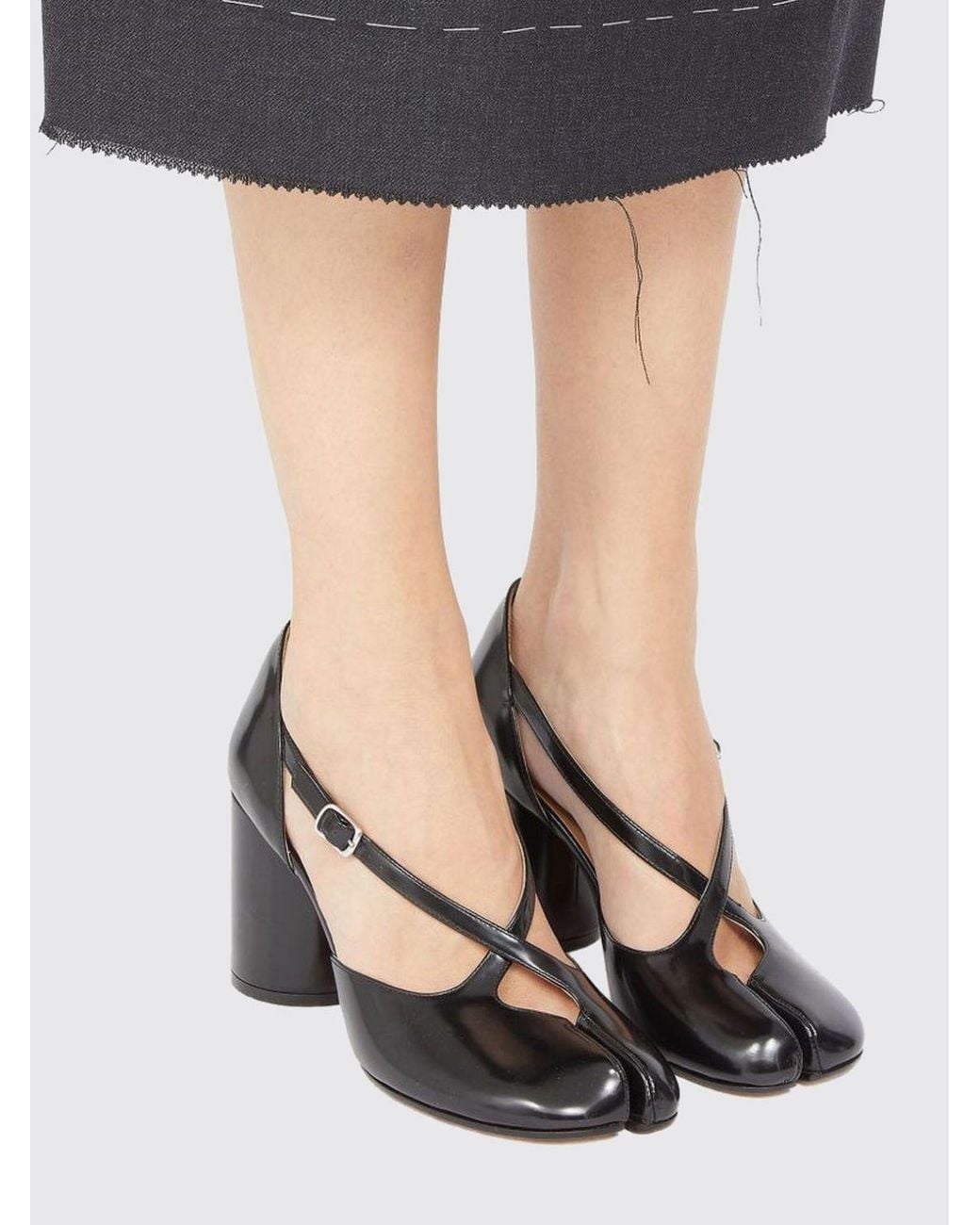 Maison Margiela Black Heeled Sandal