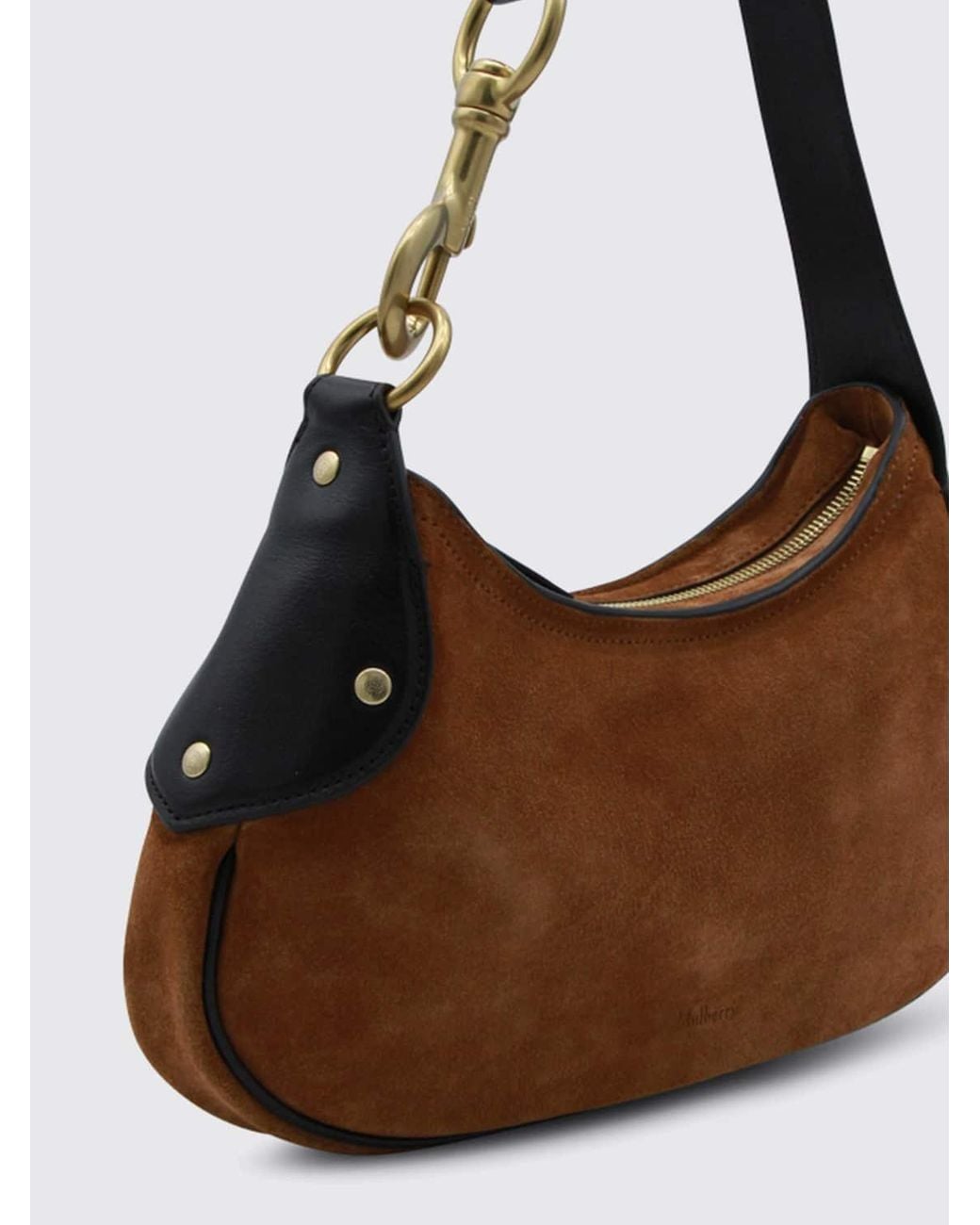 Mulberry Brown Hackney Small Bag