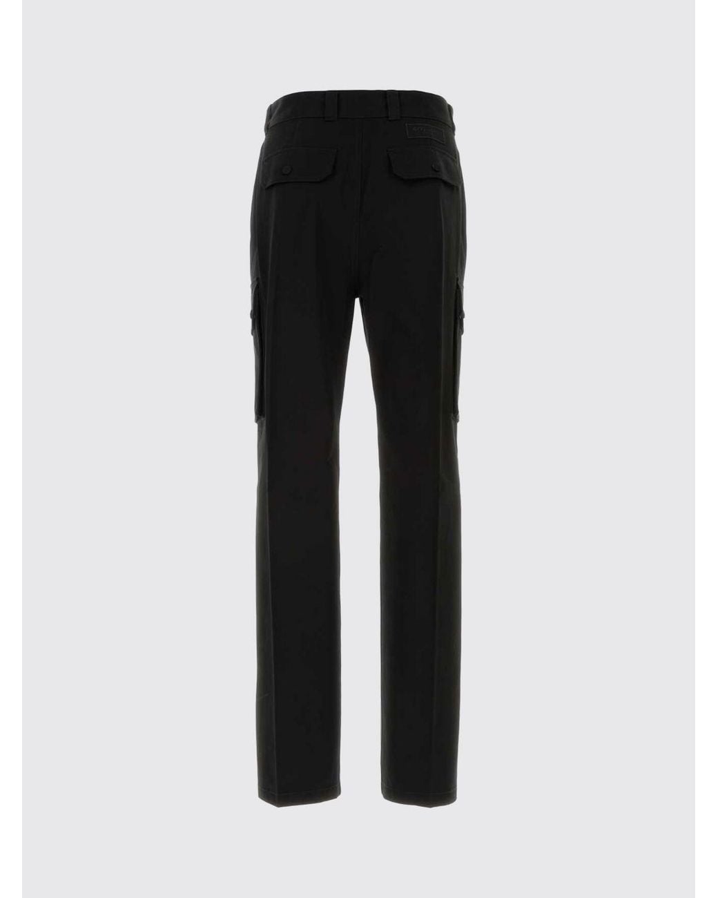 Givenchy Black Straight-Leg Cotton Cargo Trousers for men