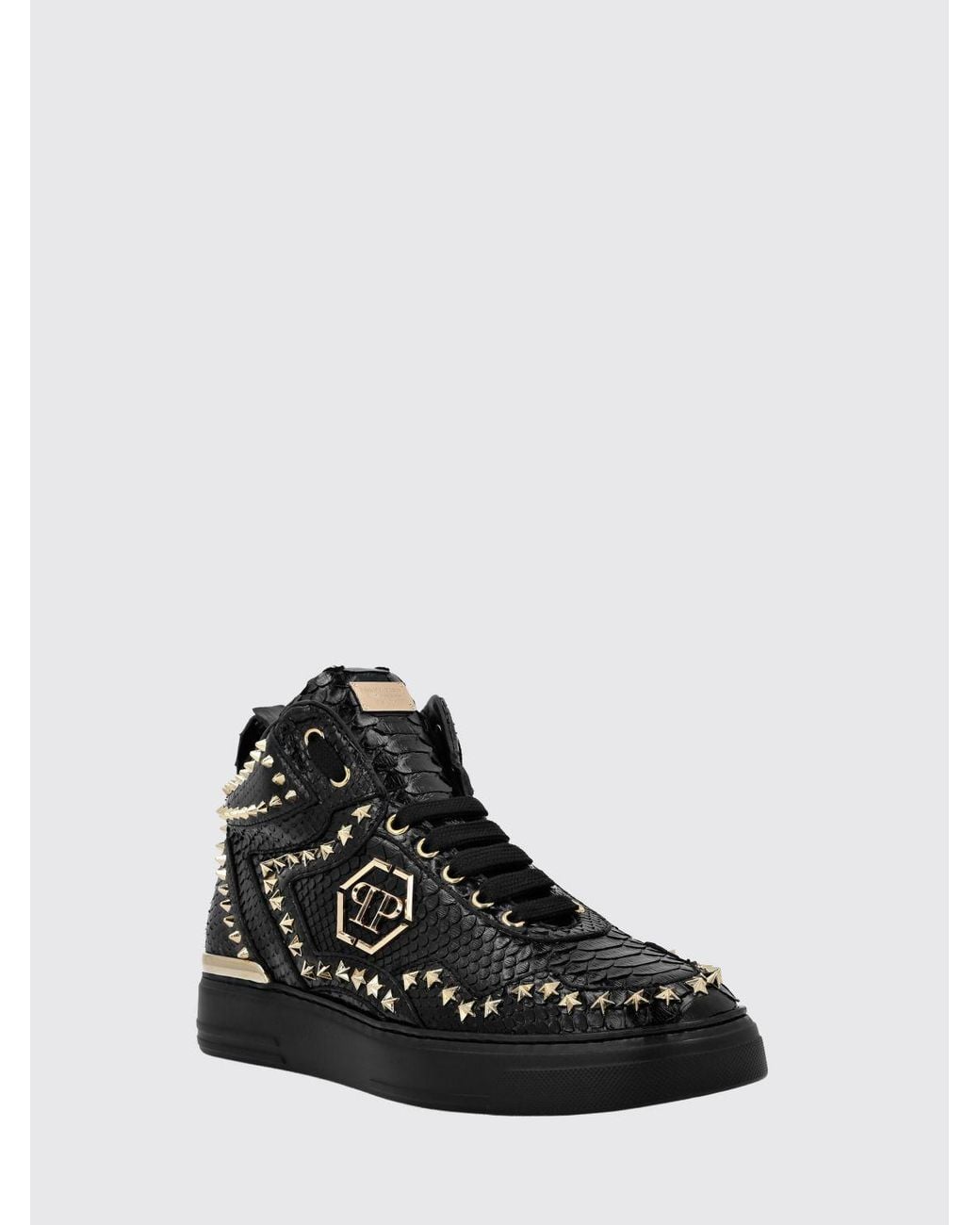 Philipp Plein Black Sneakers for men