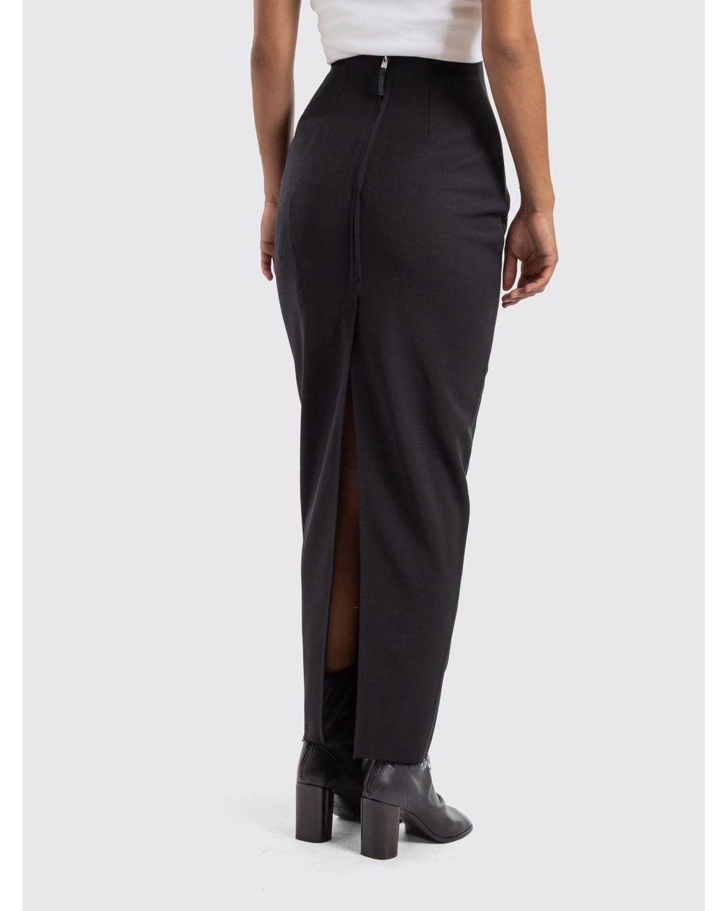 Rick Owens Black Skirt