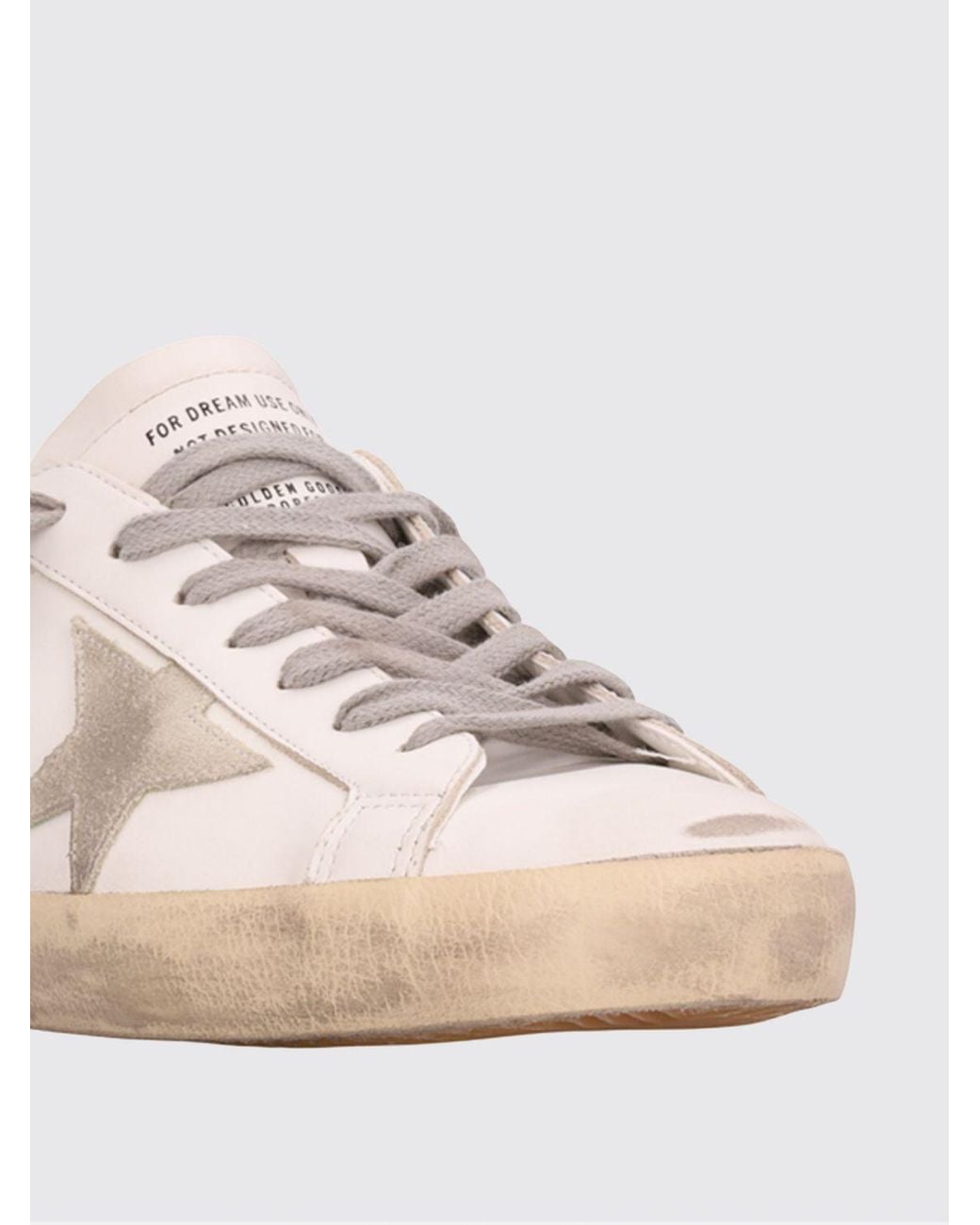 Golden Goose Deluxe Brand Pink Super-Star Used Leather Sneakers for men