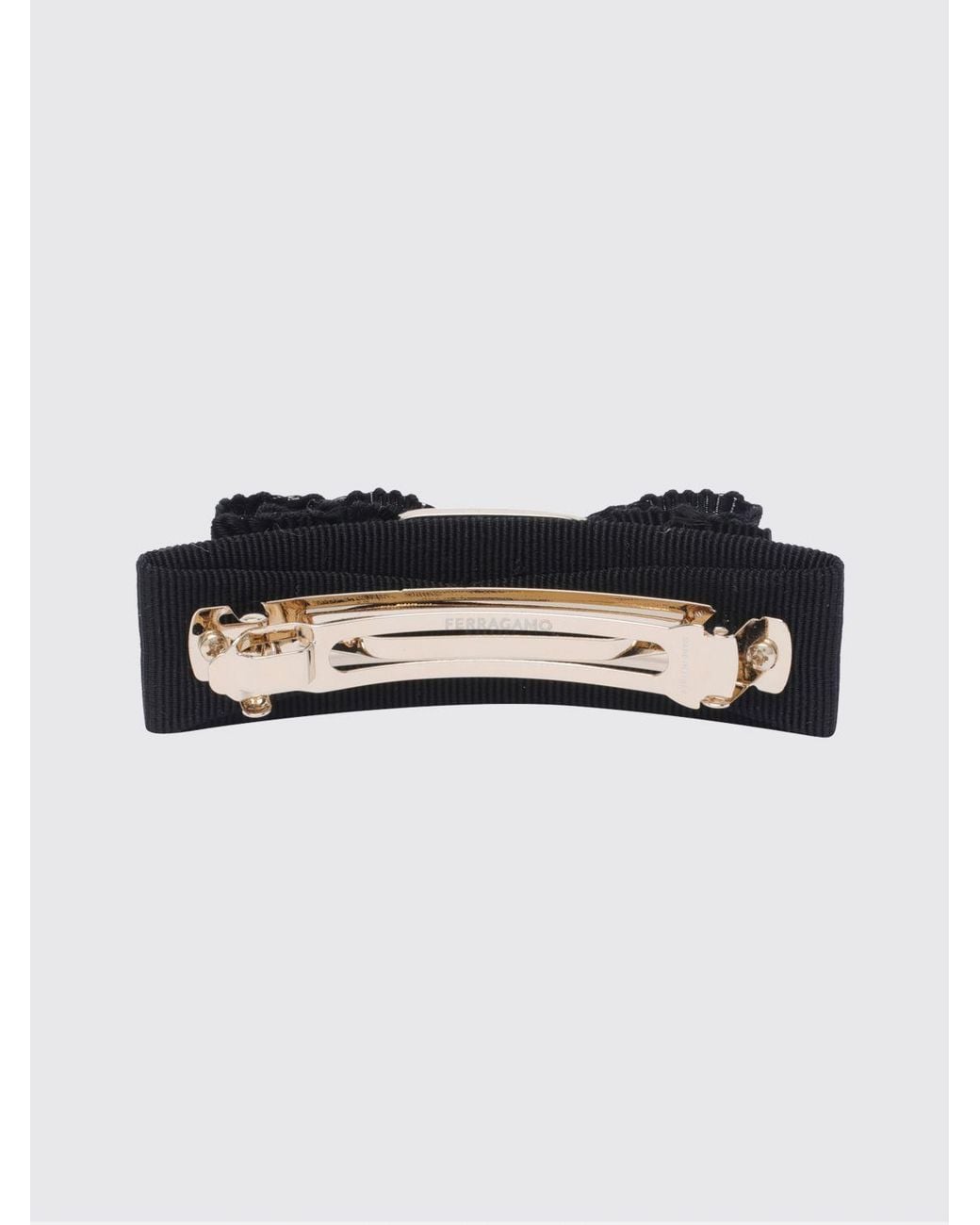 Ferragamo Black Hair Accessory